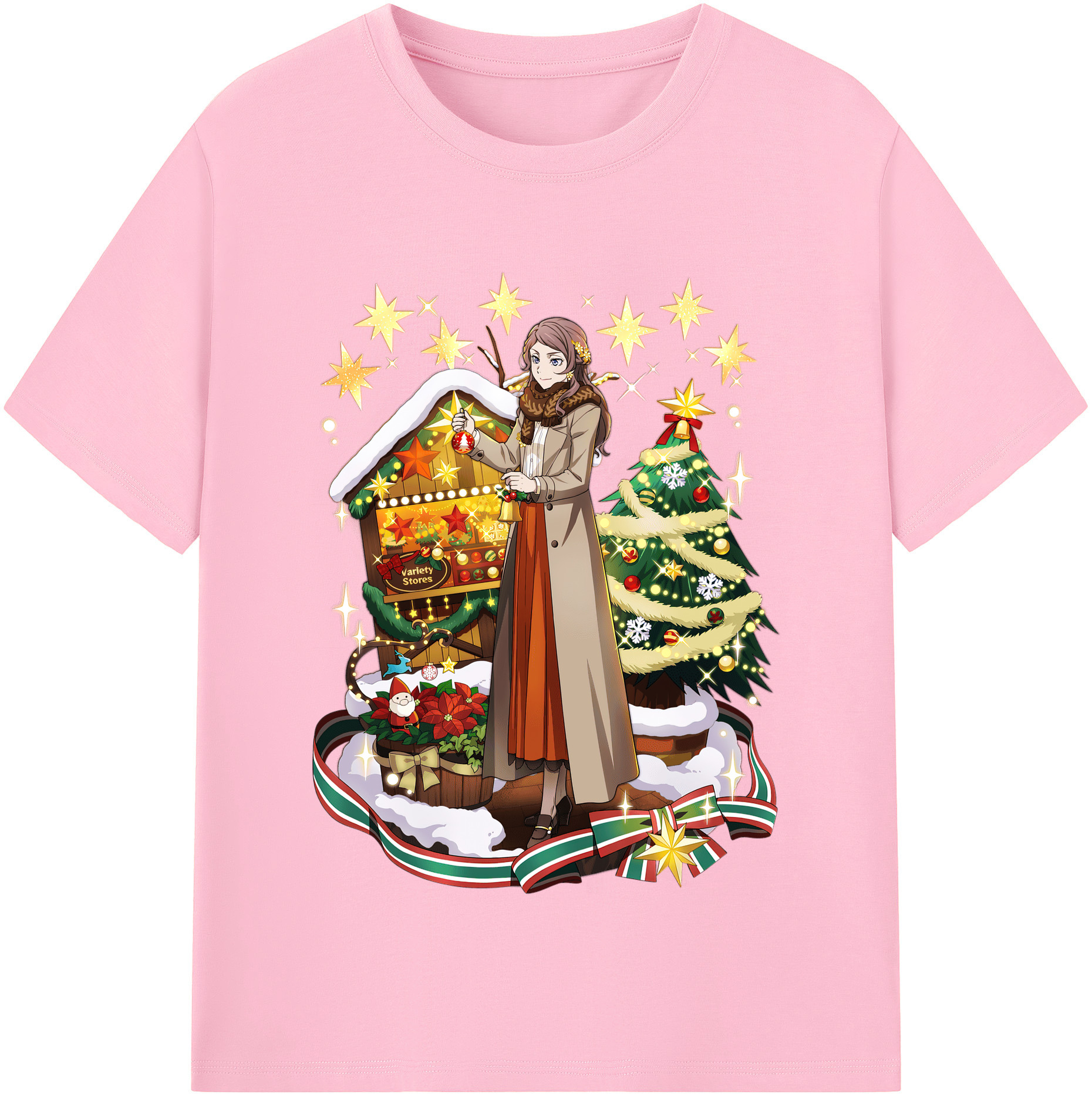 （画像用） 文豪ストレイドッグス Bungo Stray Dogs 綿100％半袖Tシャツ（フロントプリント）