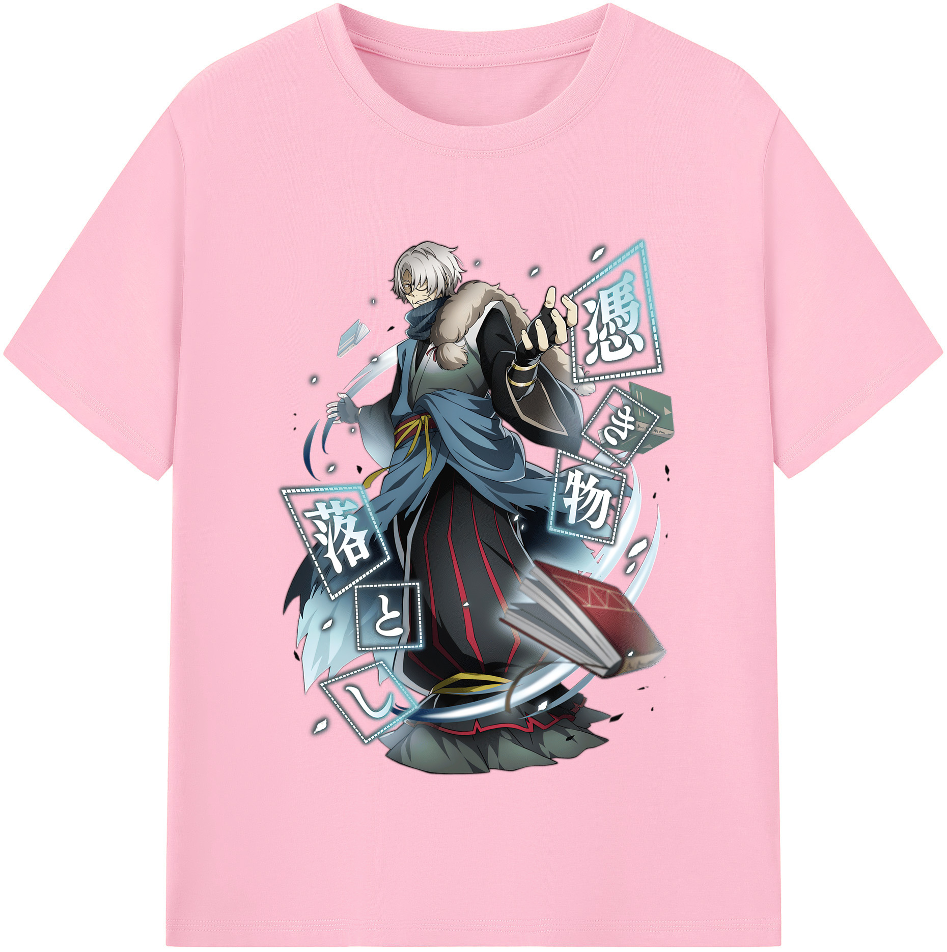（画像用） 文豪ストレイドッグス Bungo Stray Dogs 綿100％半袖Tシャツ（フロントプリント）