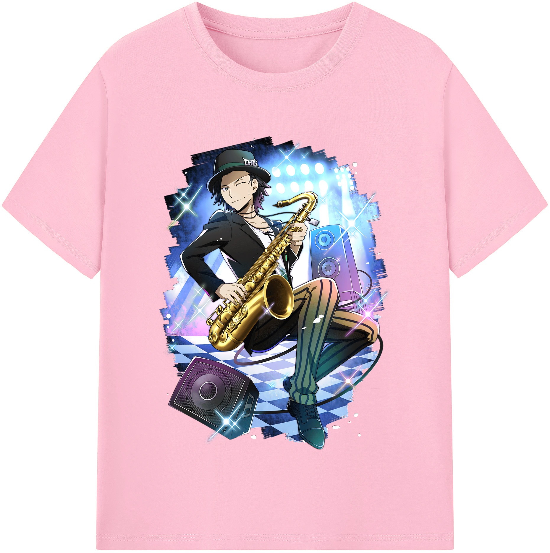 （画像用） 文豪ストレイドッグス Bungo Stray Dogs 綿100％半袖Tシャツ（フロントプリント）