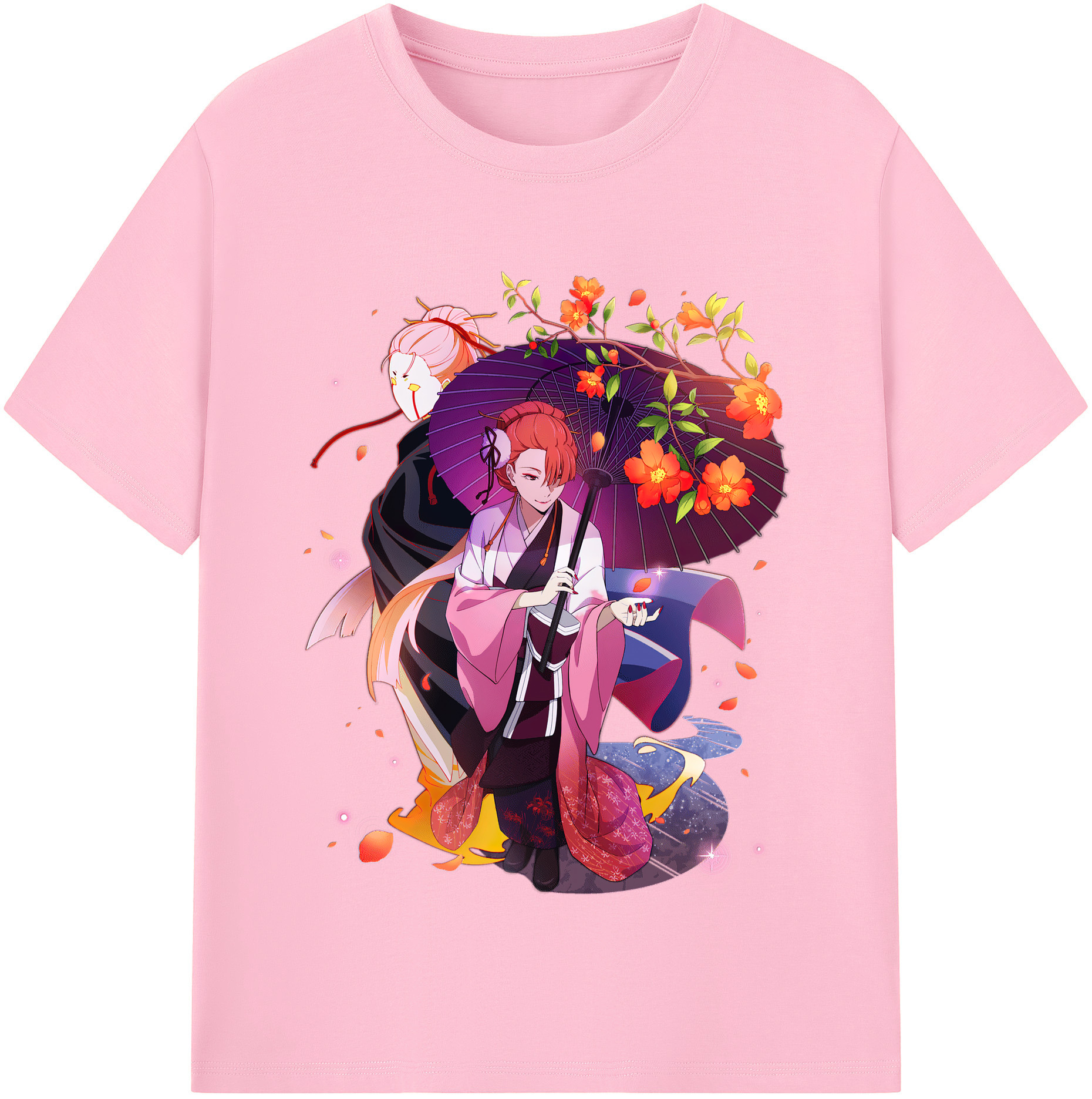 （画像用） 文豪ストレイドッグス Bungo Stray Dogs 綿100％半袖Tシャツ（フロントプリント）