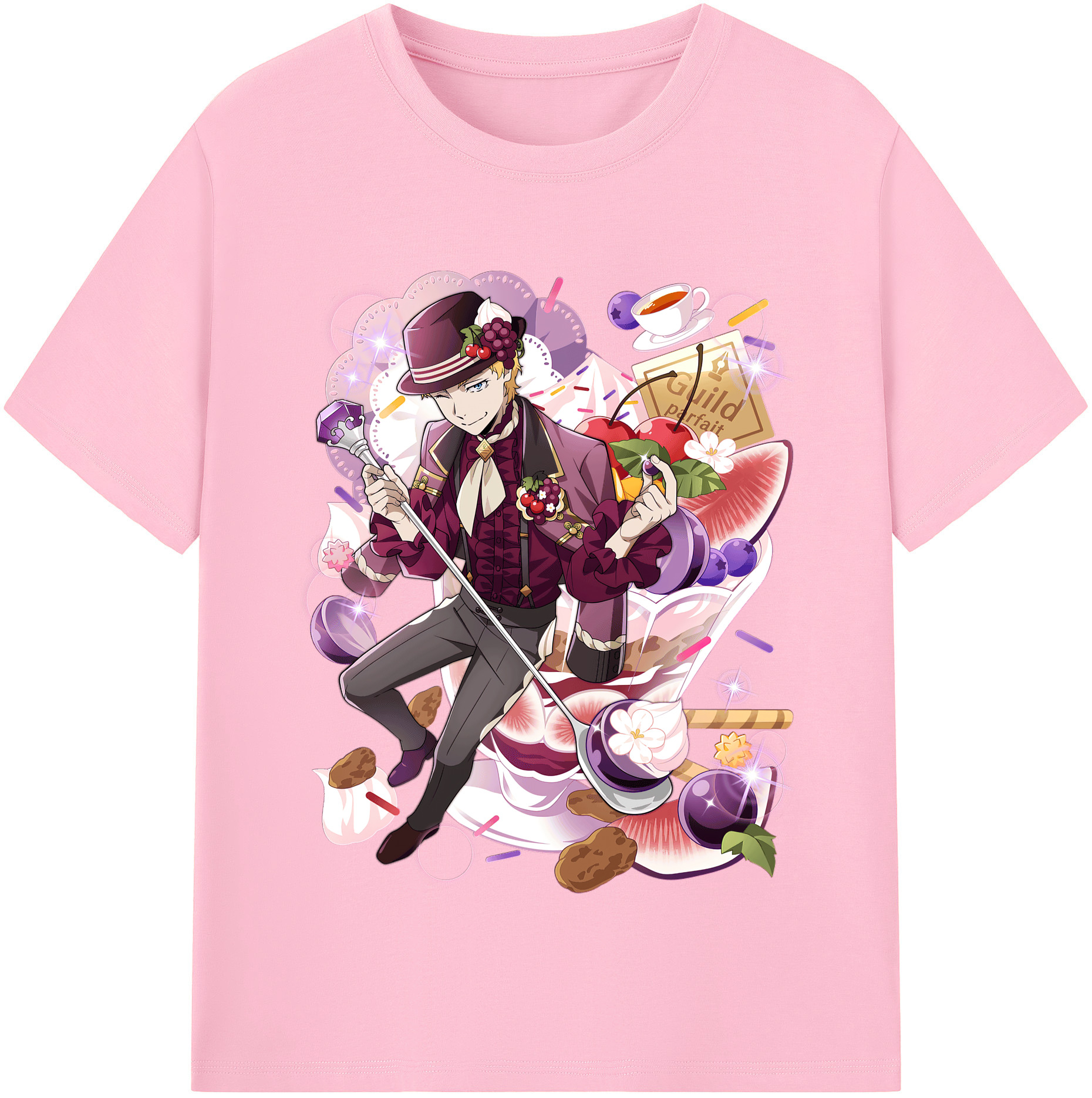 （画像用） 文豪ストレイドッグス Bungo Stray Dogs 綿100％半袖Tシャツ（フロントプリント）