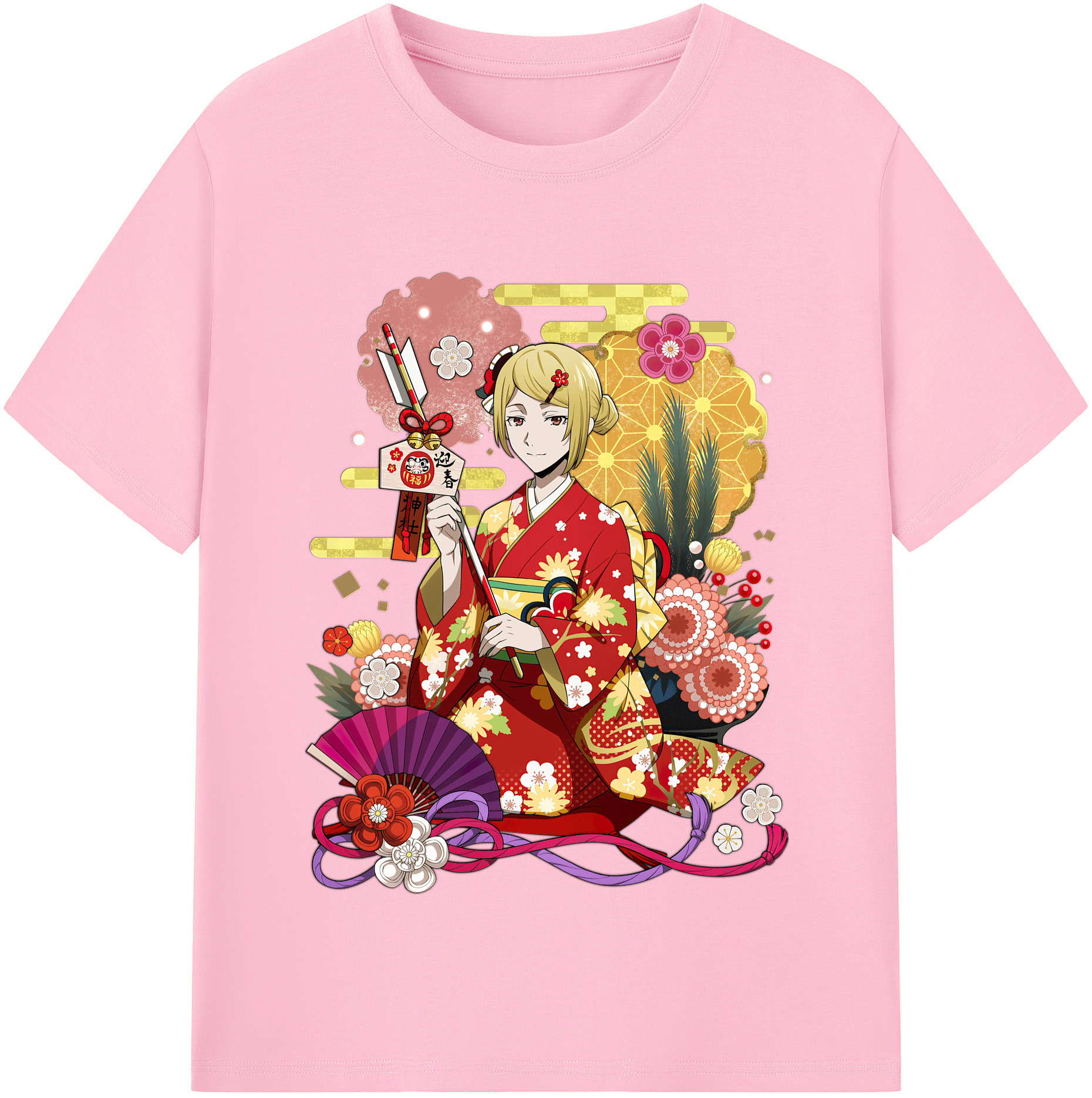 （画像用） 文豪ストレイドッグス Bungo Stray Dogs 綿100％半袖Tシャツ（フロントプリント）