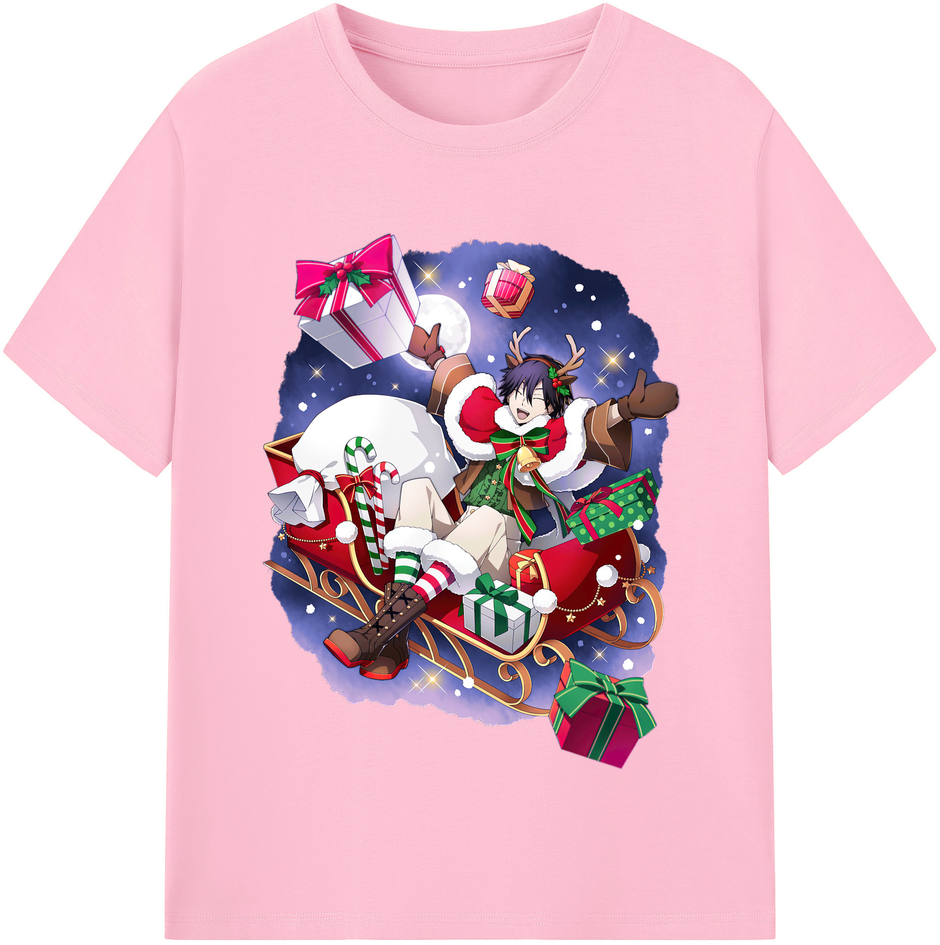 （画像用） 文豪ストレイドッグス Bungo Stray Dogs 綿100％半袖Tシャツ（フロントプリント）