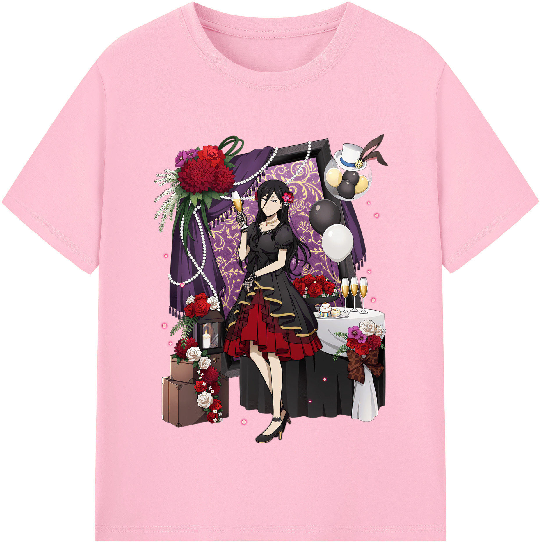 （画像用） 文豪ストレイドッグス Bungo Stray Dogs 綿100％半袖Tシャツ（フロントプリント）