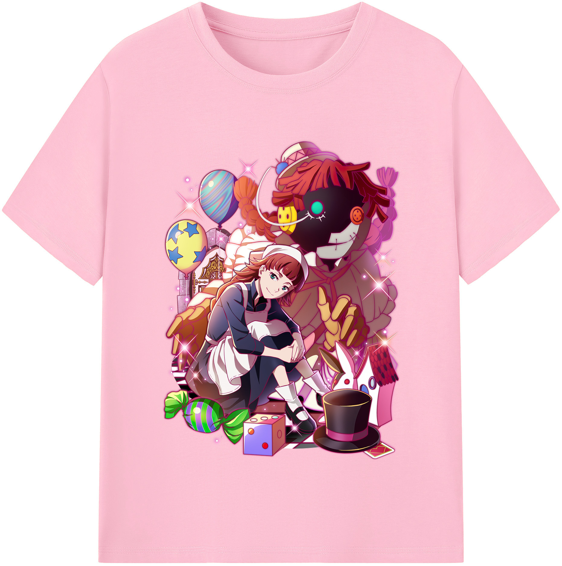 （画像用） 文豪ストレイドッグス Bungo Stray Dogs 綿100％半袖Tシャツ（フロントプリント）