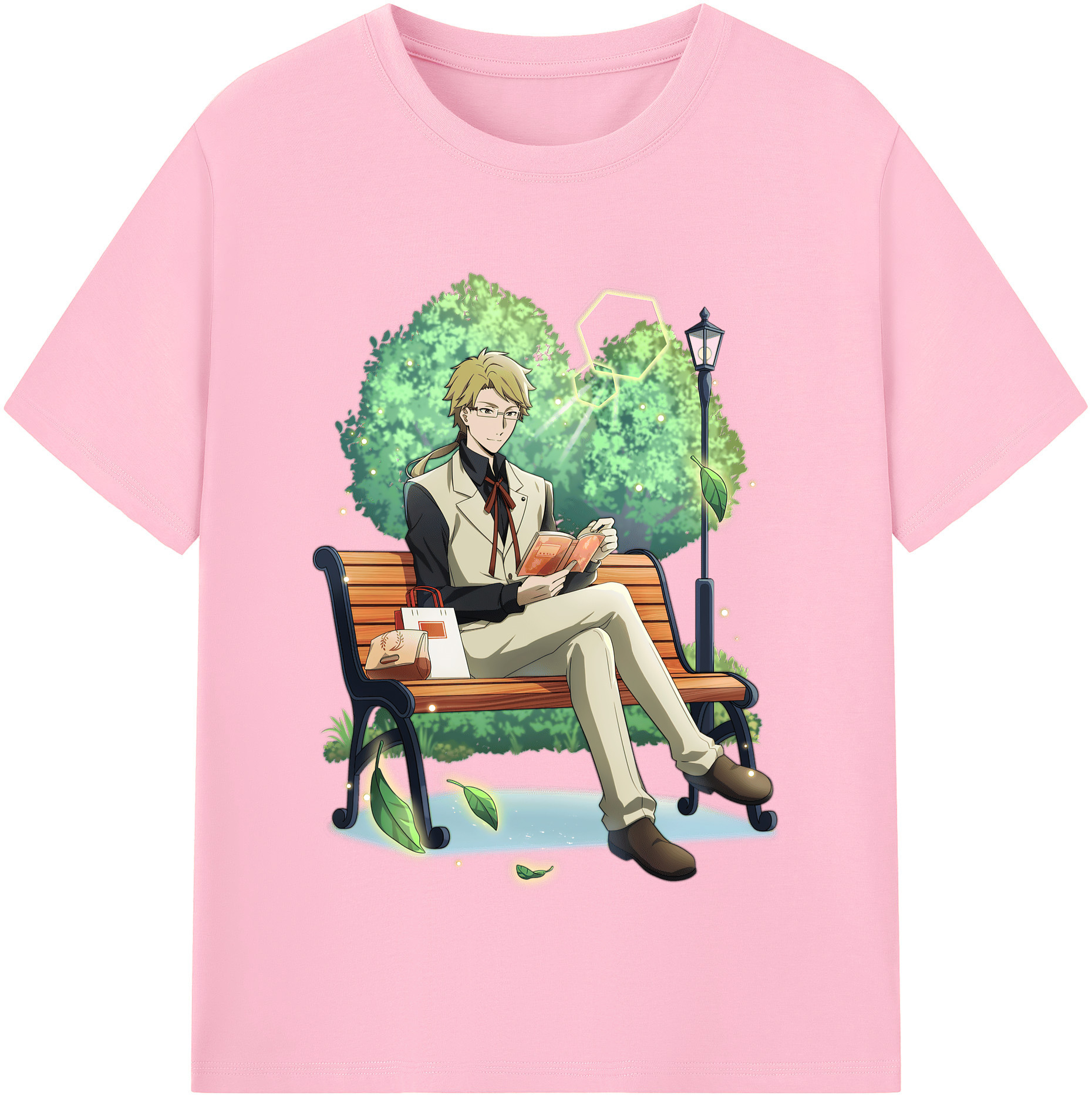 （画像用） 文豪ストレイドッグス Bungo Stray Dogs 綿100％半袖Tシャツ（フロントプリント）