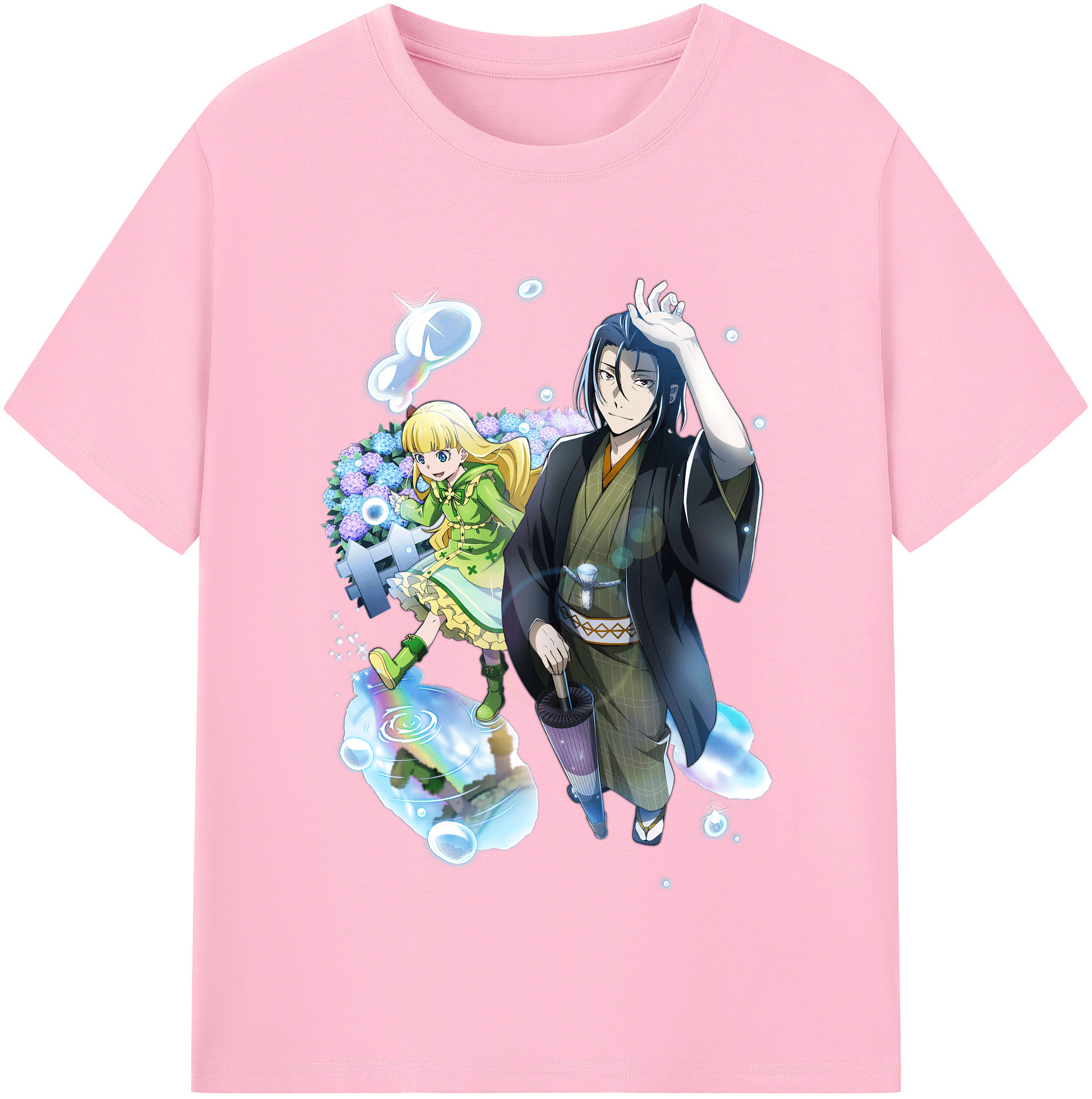 （画像用） 文豪ストレイドッグス Bungo Stray Dogs 綿100％半袖Tシャツ（フロントプリント）