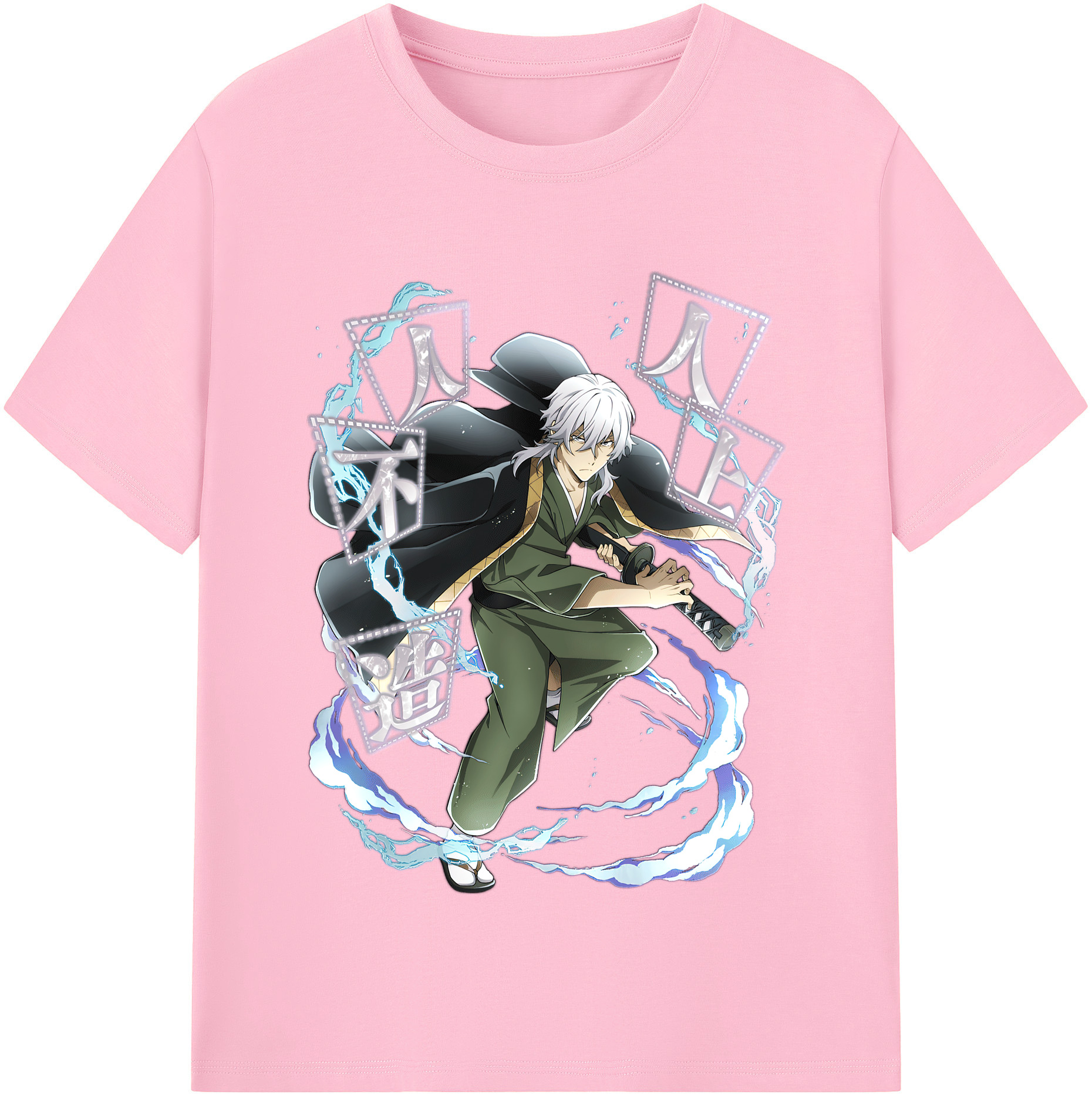 （画像用） 文豪ストレイドッグス Bungo Stray Dogs 綿100％半袖Tシャツ（フロントプリント）