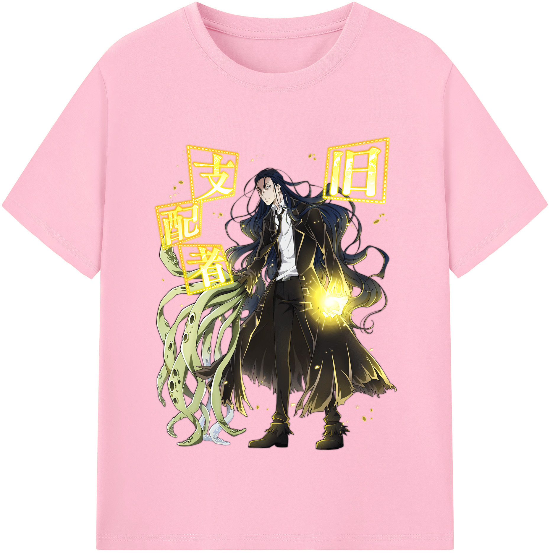 （画像用） 文豪ストレイドッグス Bungo Stray Dogs 綿100％半袖Tシャツ（フロントプリント）
