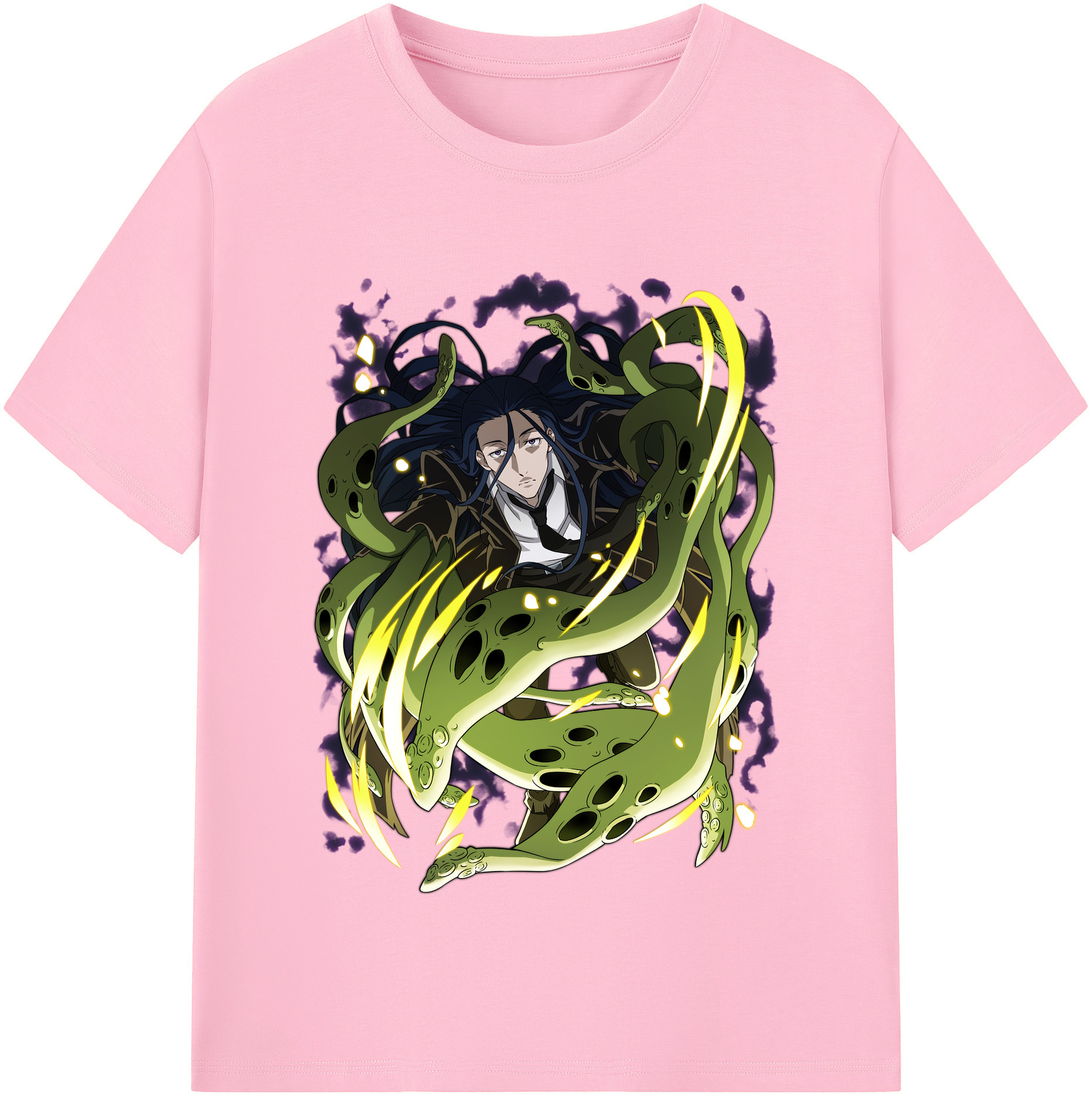 （画像用） 文豪ストレイドッグス Bungo Stray Dogs 綿100％半袖Tシャツ（フロントプリント）