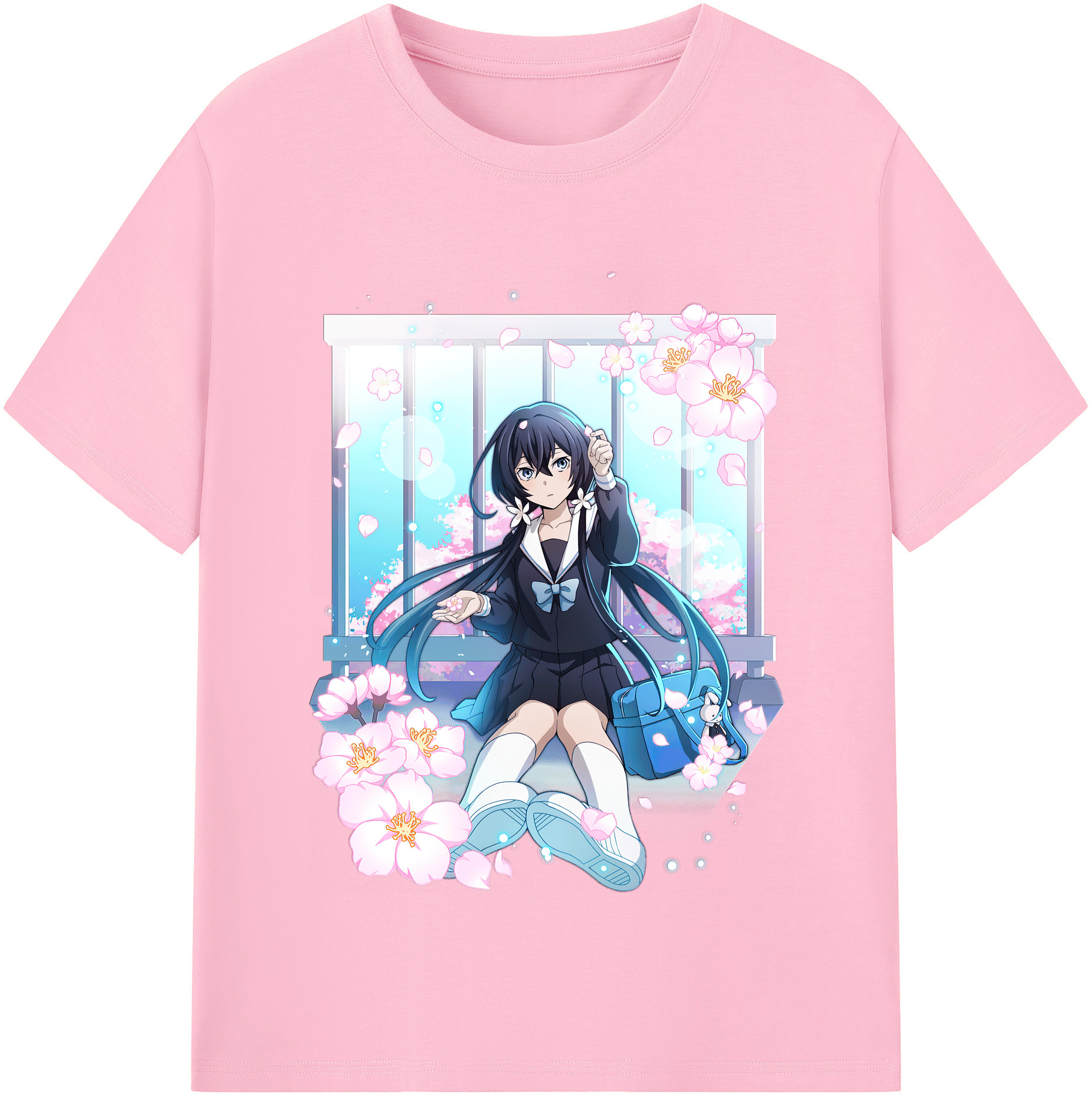 （画像用） 文豪ストレイドッグス Bungo Stray Dogs 綿100％半袖Tシャツ（フロントプリント）