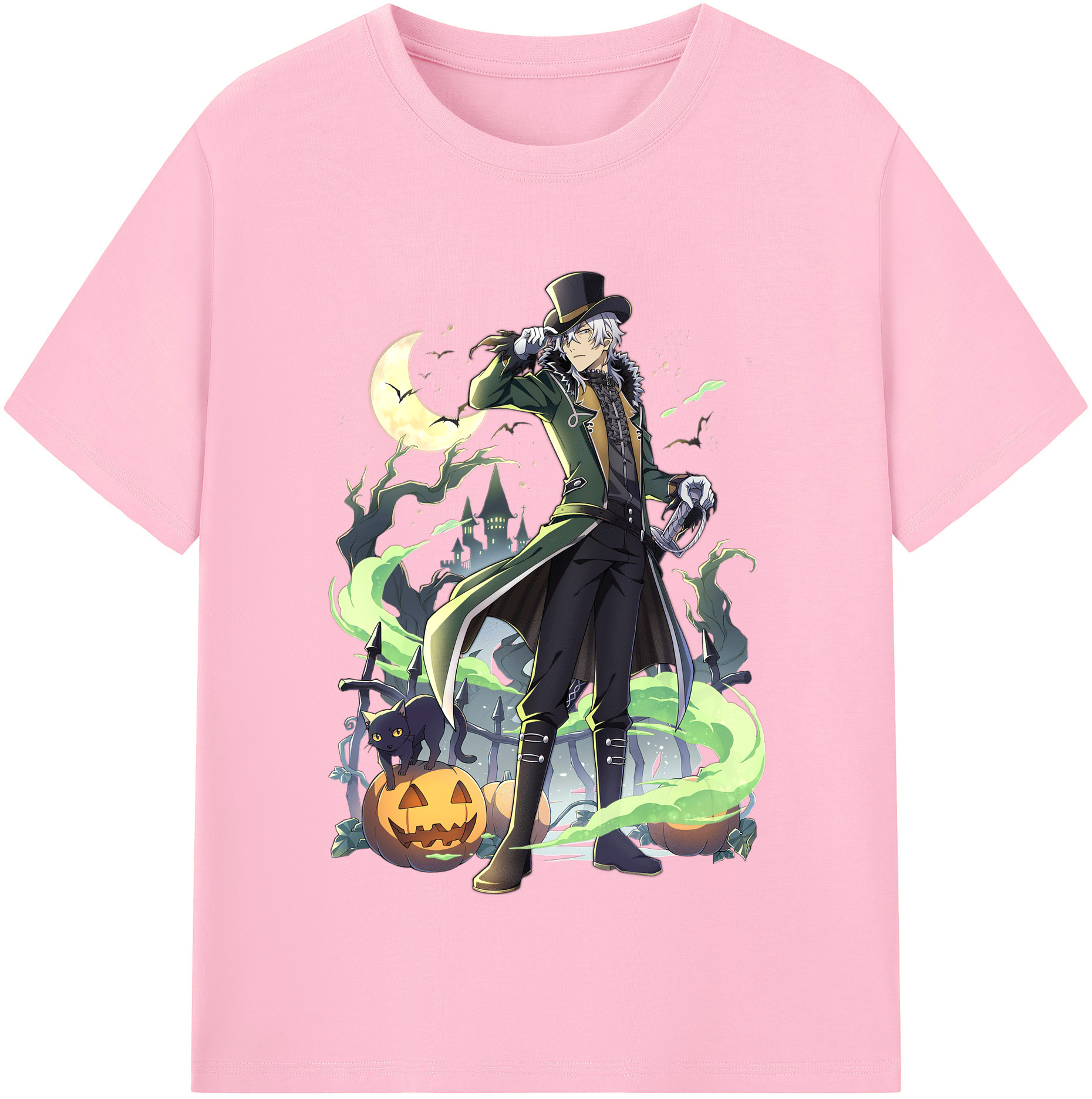 （画像用） 文豪ストレイドッグス Bungo Stray Dogs 綿100％半袖Tシャツ（フロントプリント）