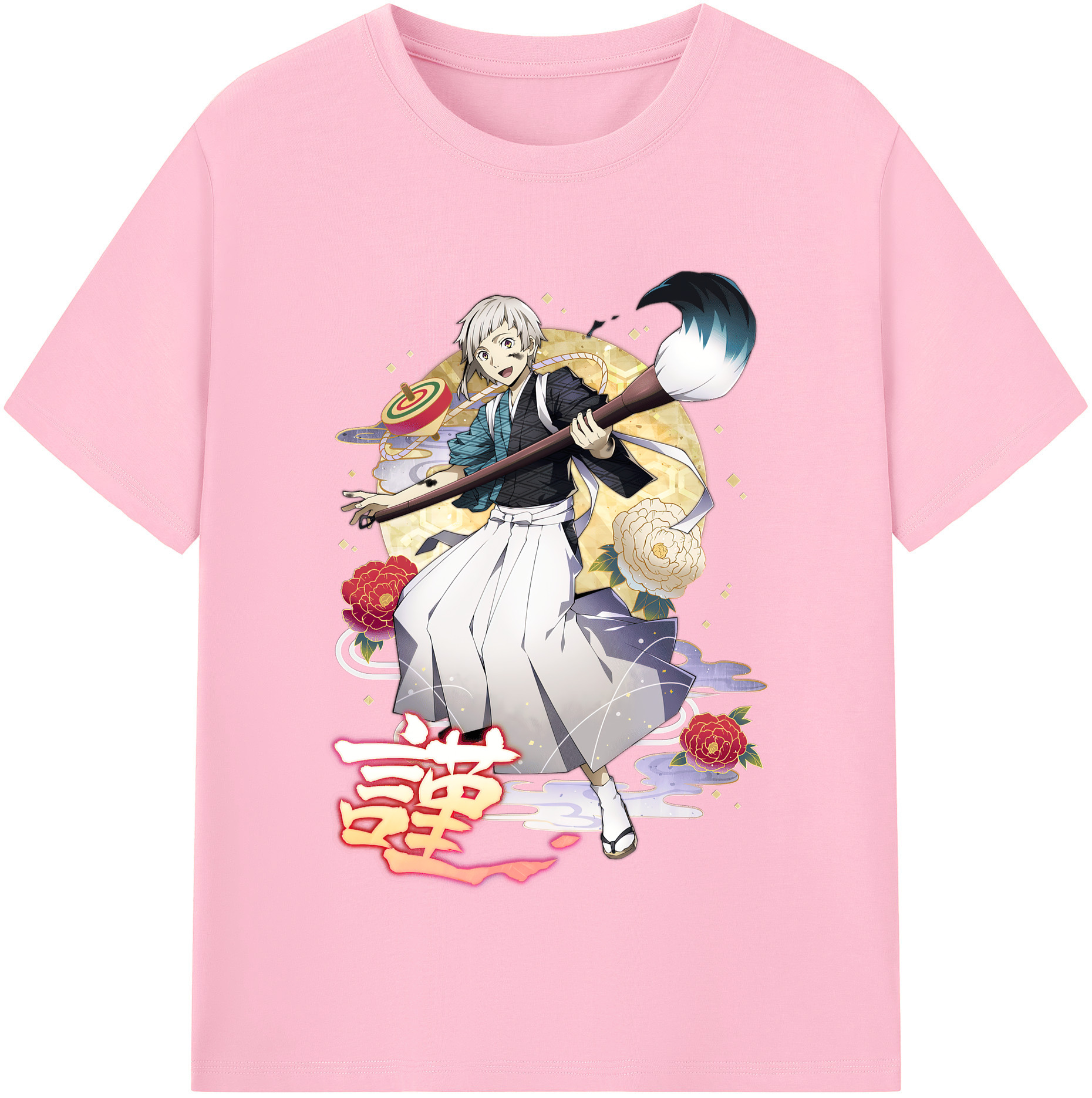 （画像用） 文豪ストレイドッグス Bungo Stray Dogs 綿100％半袖Tシャツ（フロントプリント）