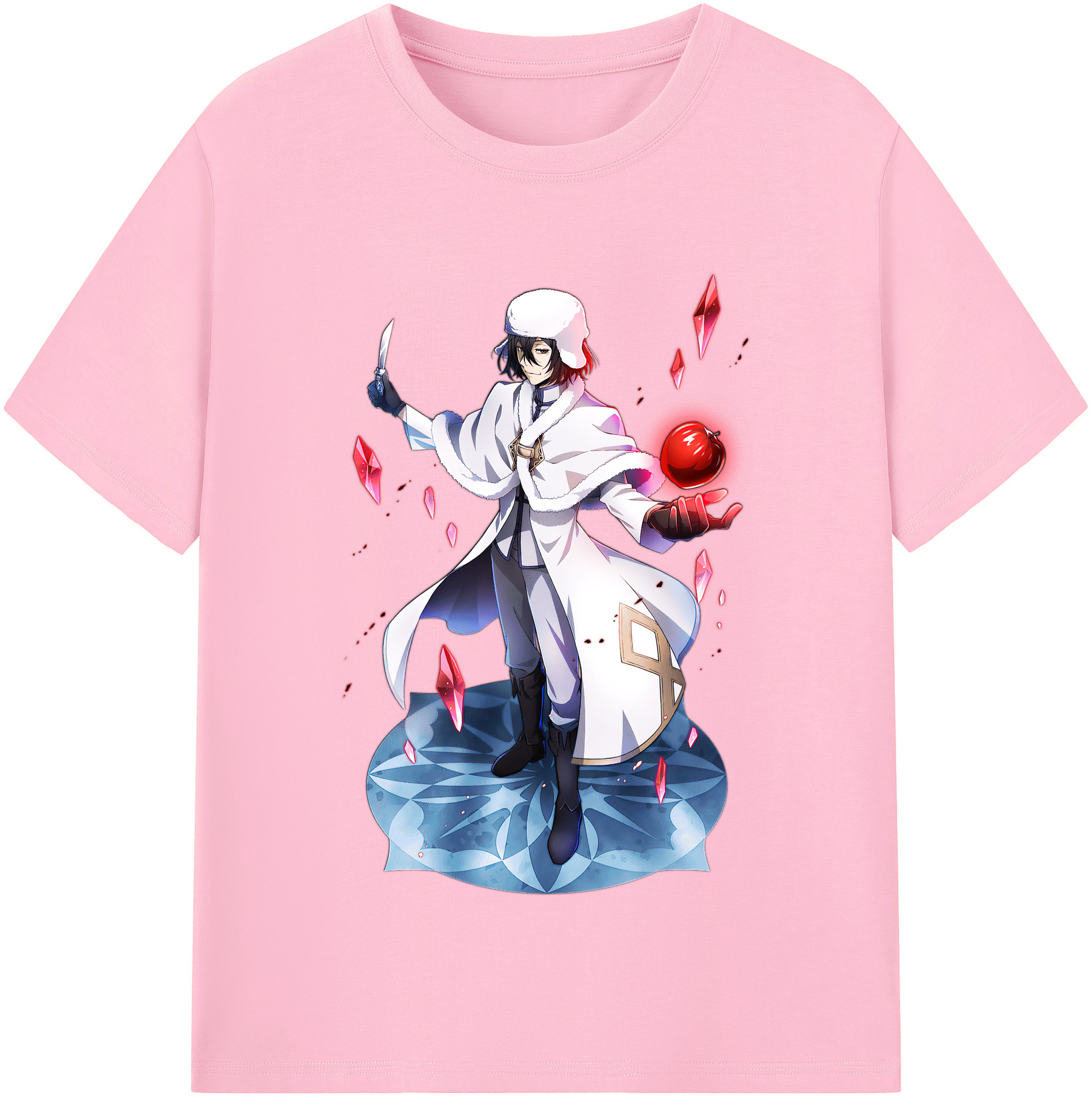 （画像用） 文豪ストレイドッグス Bungo Stray Dogs 綿100％半袖Tシャツ（フロントプリント）