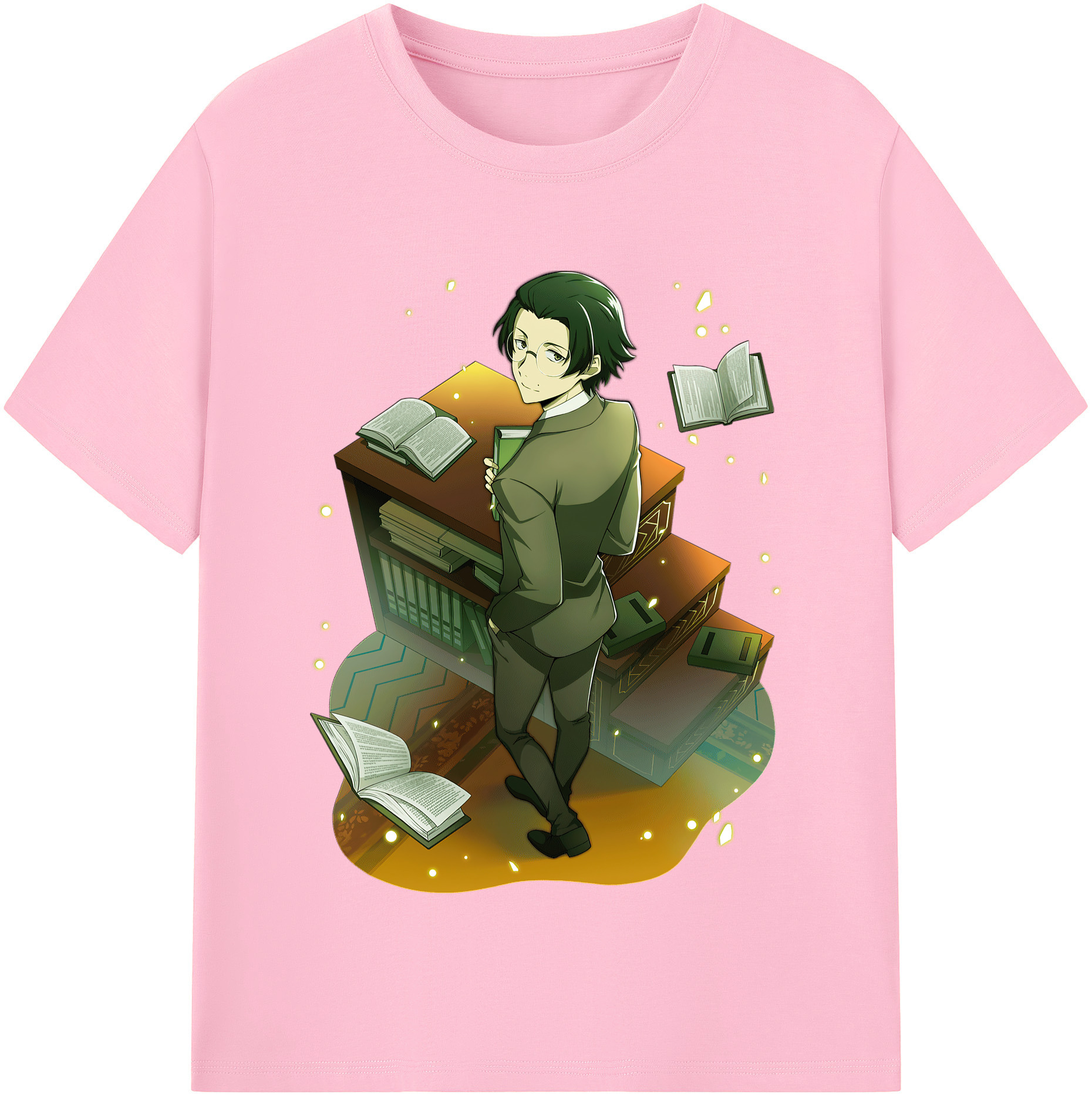 （画像用） 文豪ストレイドッグス Bungo Stray Dogs 綿100％半袖Tシャツ（フロントプリント）