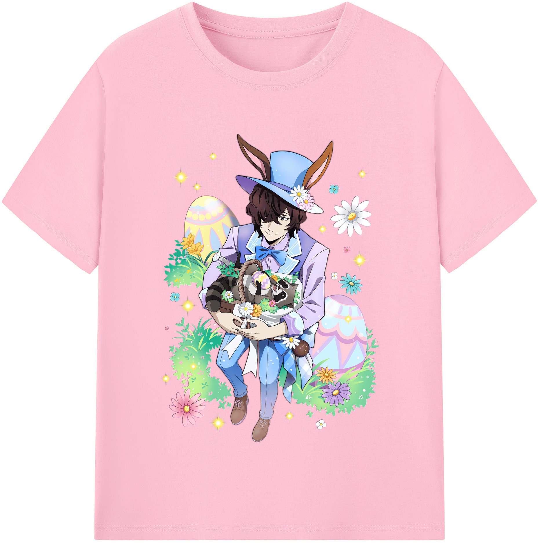 （画像用） 文豪ストレイドッグス Bungo Stray Dogs 綿100％半袖Tシャツ（フロントプリント）