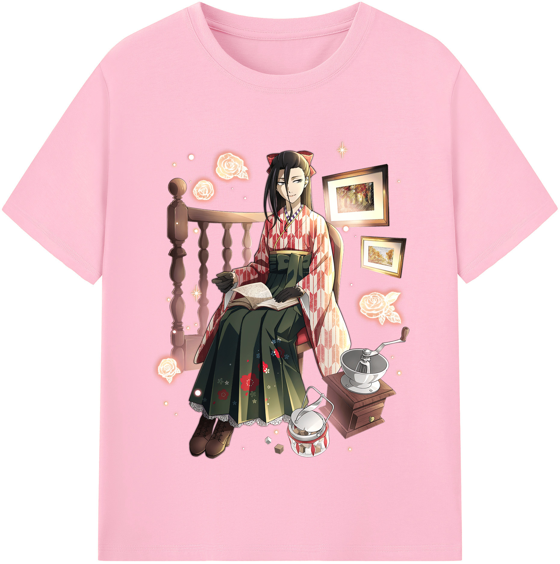 （画像用） 文豪ストレイドッグス Bungo Stray Dogs 綿100％半袖Tシャツ（フロントプリント）