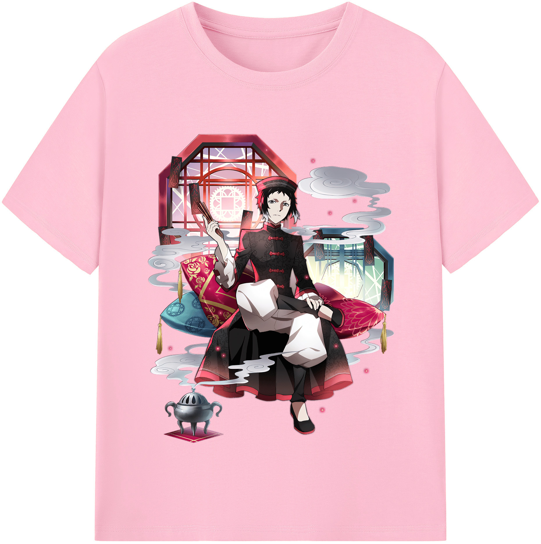 （画像用） 文豪ストレイドッグス Bungo Stray Dogs 綿100％半袖Tシャツ（フロントプリント）