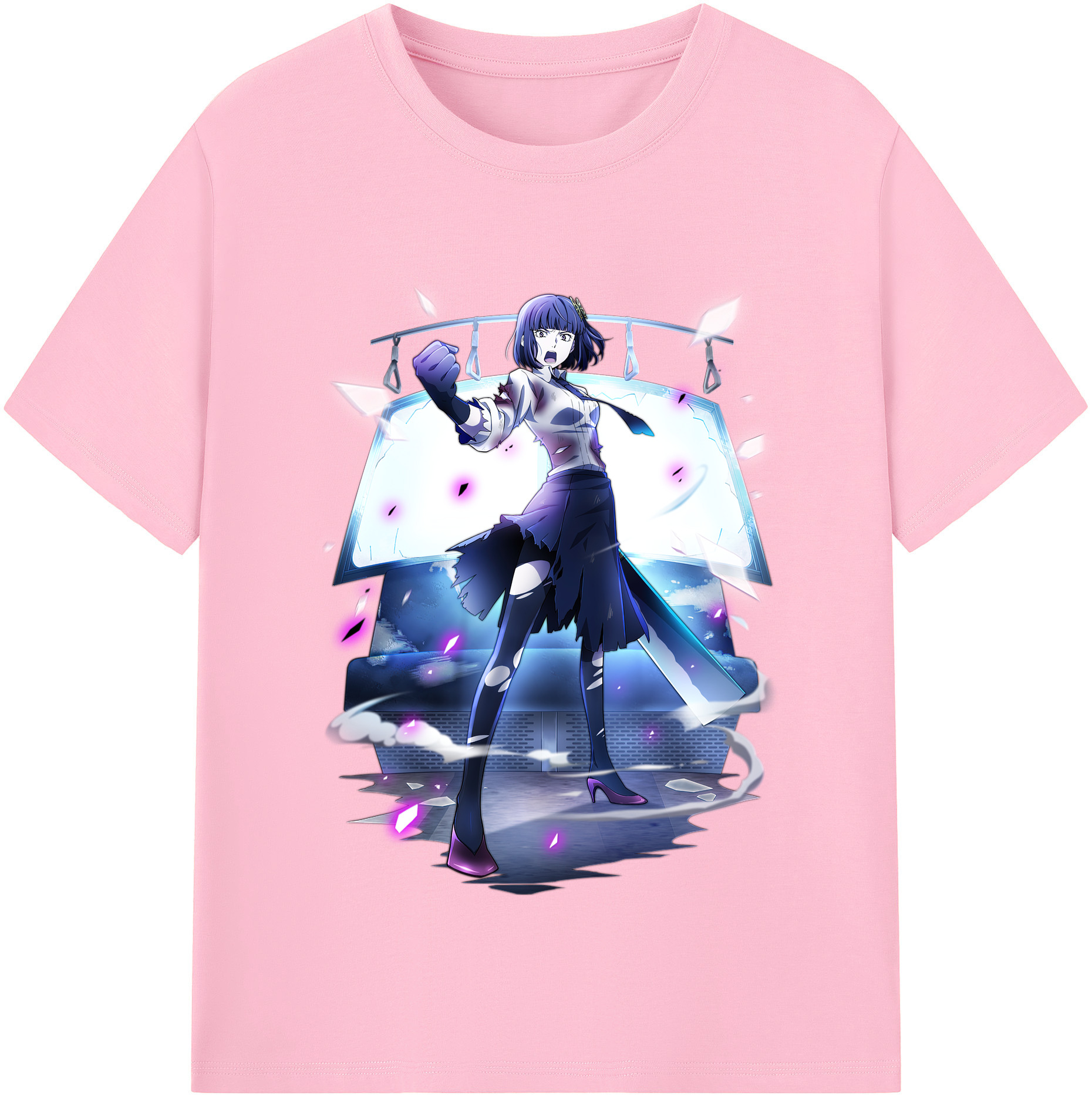 （画像用） 文豪ストレイドッグス Bungo Stray Dogs 綿100％半袖Tシャツ（フロントプリント）