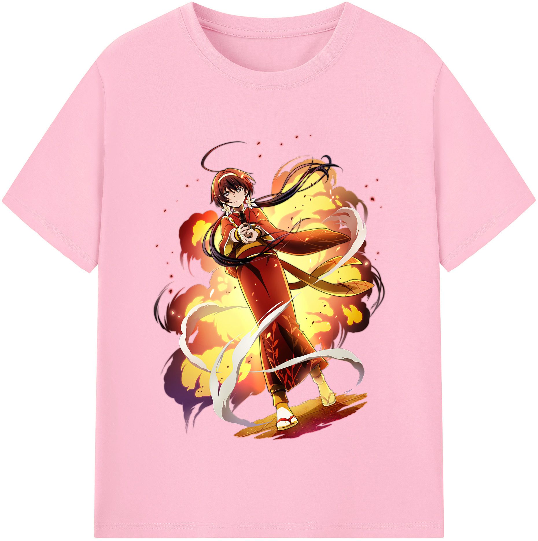 （画像用） 文豪ストレイドッグス Bungo Stray Dogs 綿100％半袖Tシャツ（フロントプリント）
