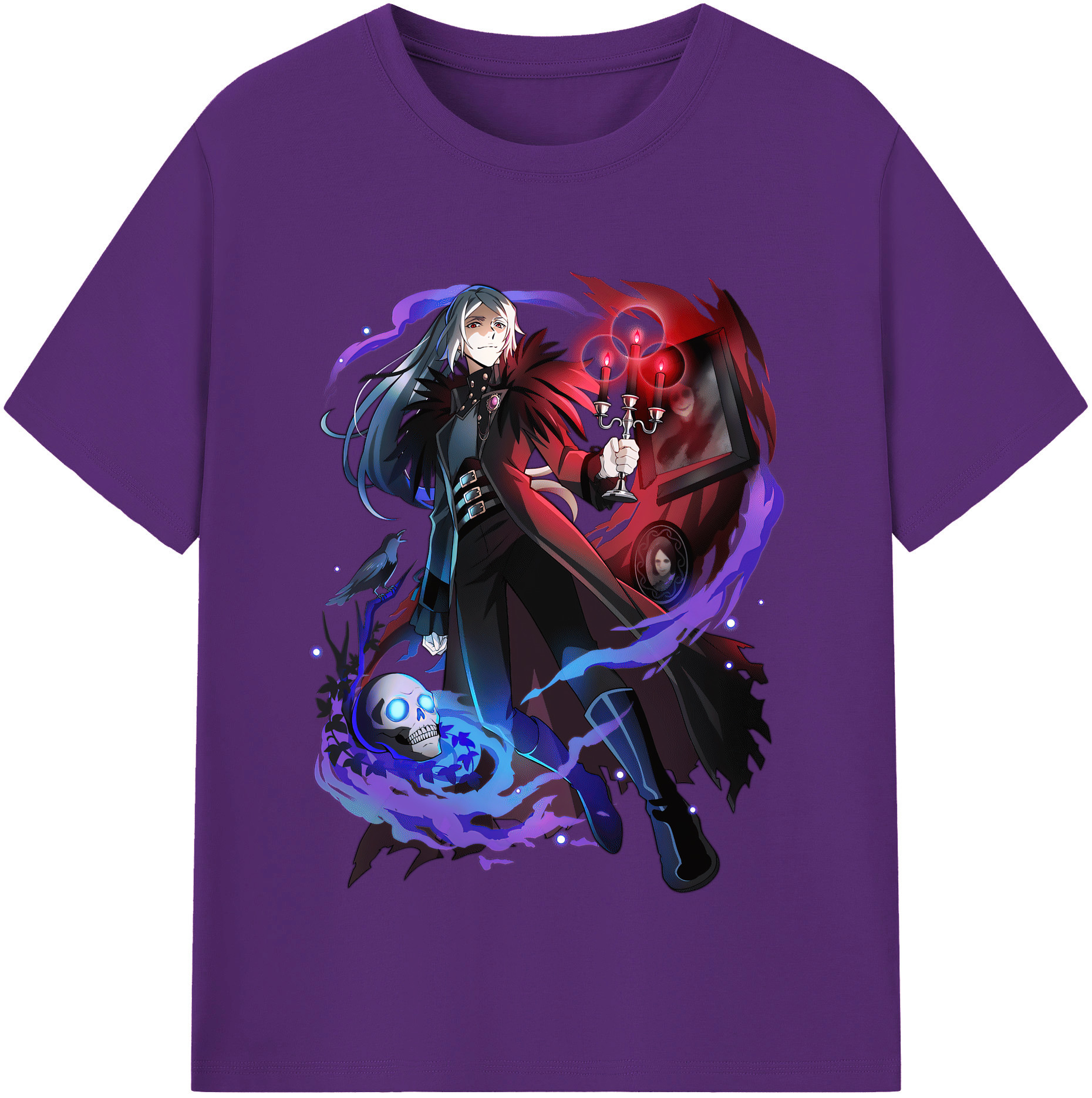 （画像用） 文豪ストレイドッグス Bungo Stray Dogs 綿100％半袖Tシャツ（フロントプリント）