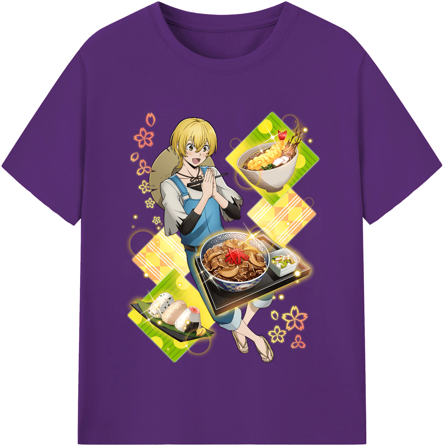 （画像用） 文豪ストレイドッグス Bungo Stray Dogs 綿100％半袖Tシャツ（フロントプリント）