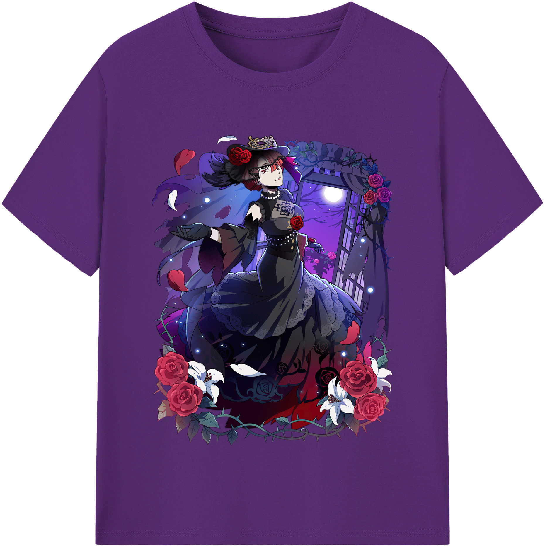 （画像用） 文豪ストレイドッグス Bungo Stray Dogs 綿100％半袖Tシャツ（フロントプリント）