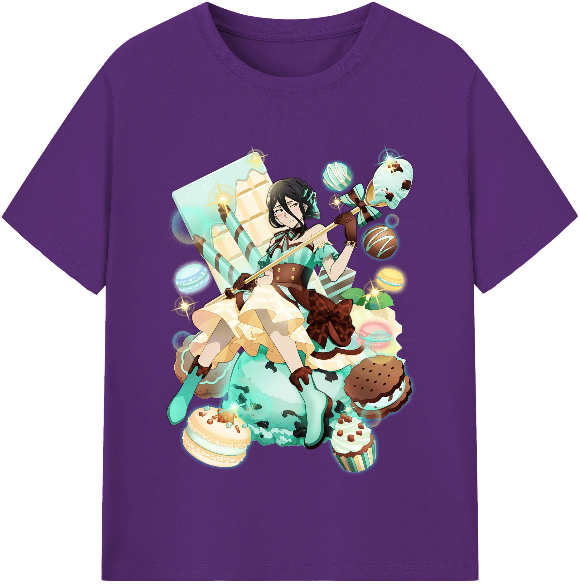 （画像用） 文豪ストレイドッグス Bungo Stray Dogs 綿100％半袖Tシャツ（フロントプリント）