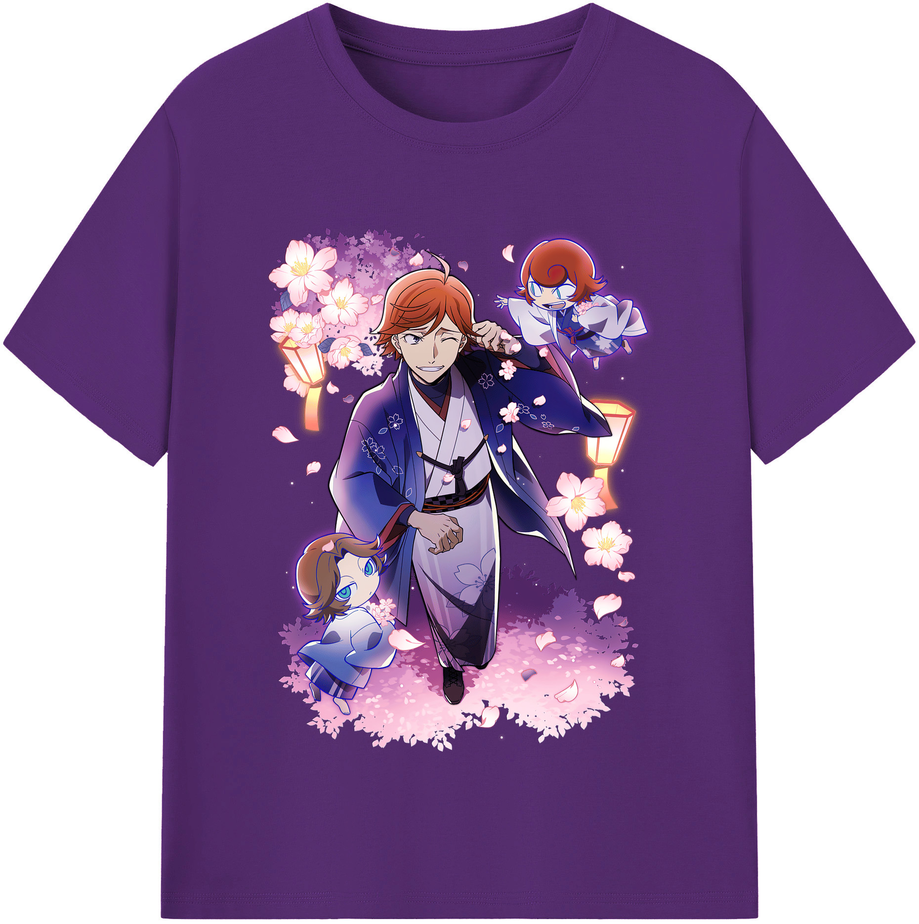 （画像用） 文豪ストレイドッグス Bungo Stray Dogs 綿100％半袖Tシャツ（フロントプリント）