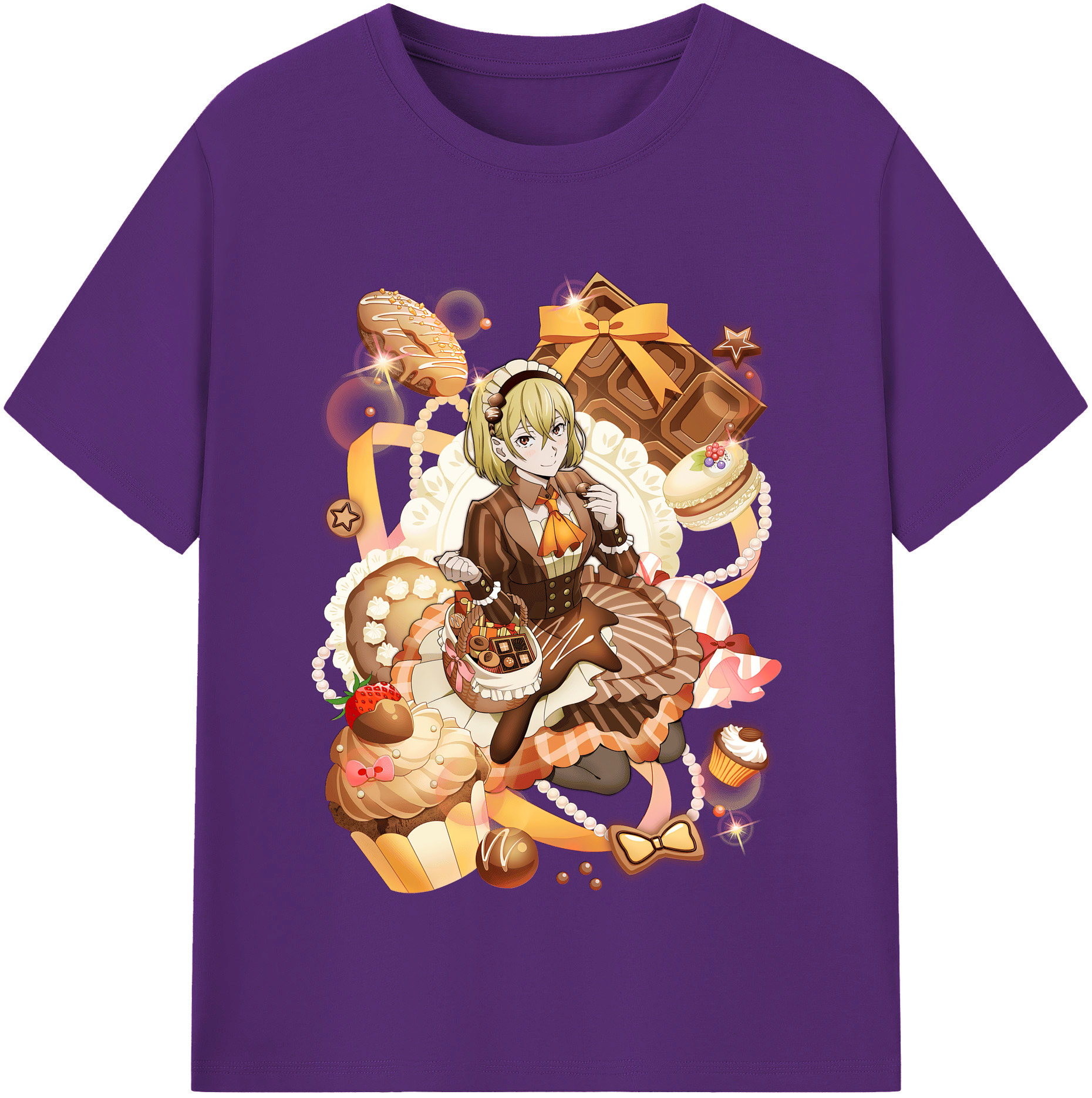 （画像用） 文豪ストレイドッグス Bungo Stray Dogs 綿100％半袖Tシャツ（フロントプリント）