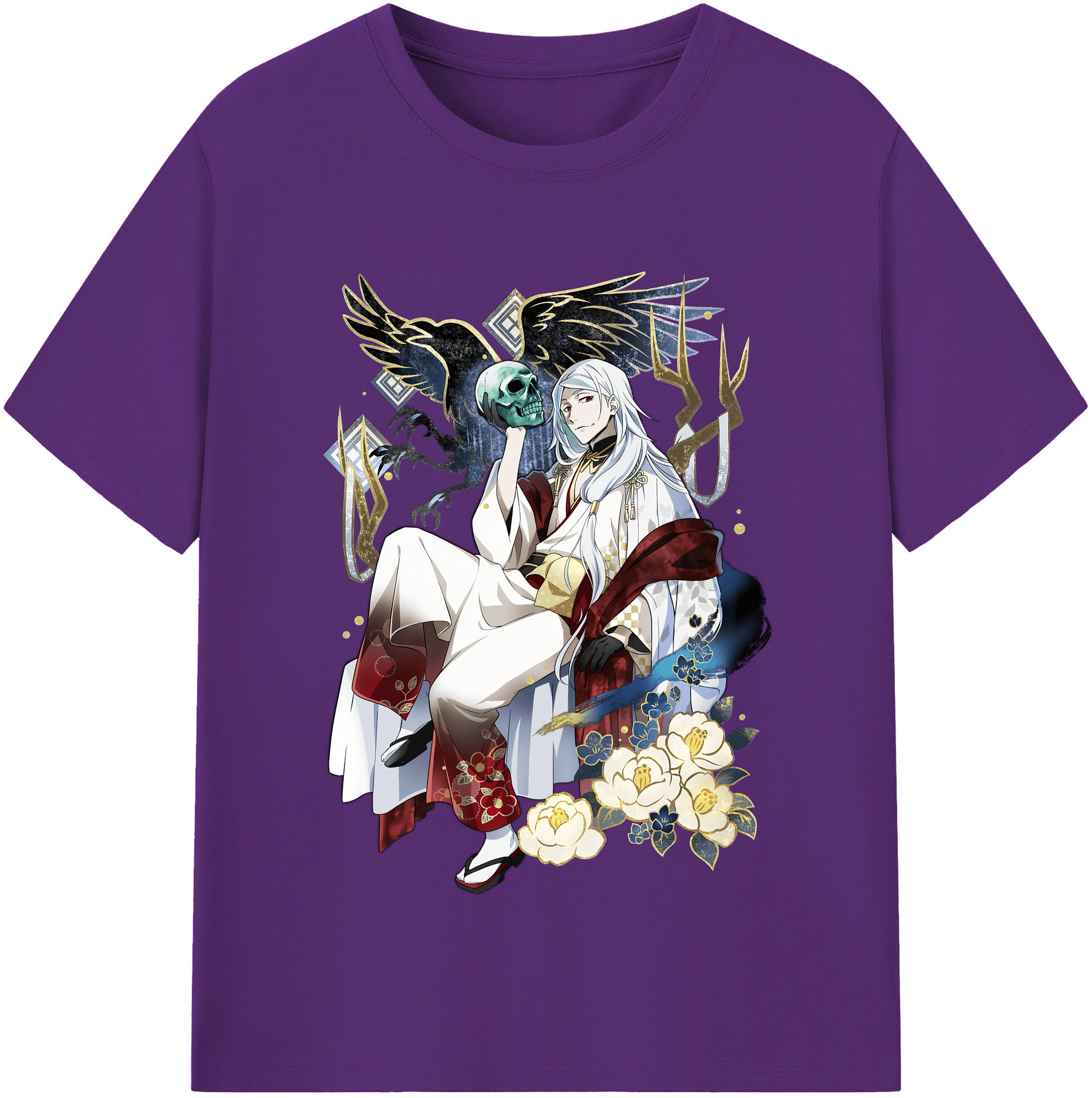 （画像用） 文豪ストレイドッグス Bungo Stray Dogs 綿100％半袖Tシャツ（フロントプリント）