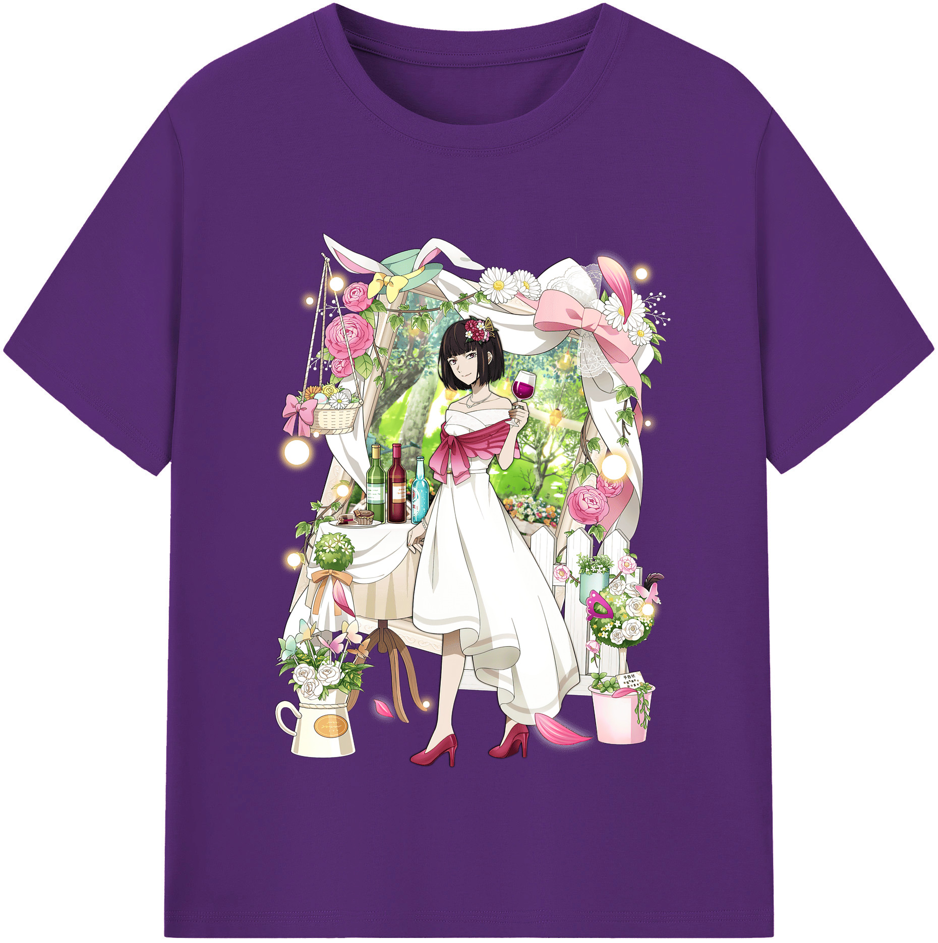 （画像用） 文豪ストレイドッグス Bungo Stray Dogs 綿100％半袖Tシャツ（フロントプリント）
