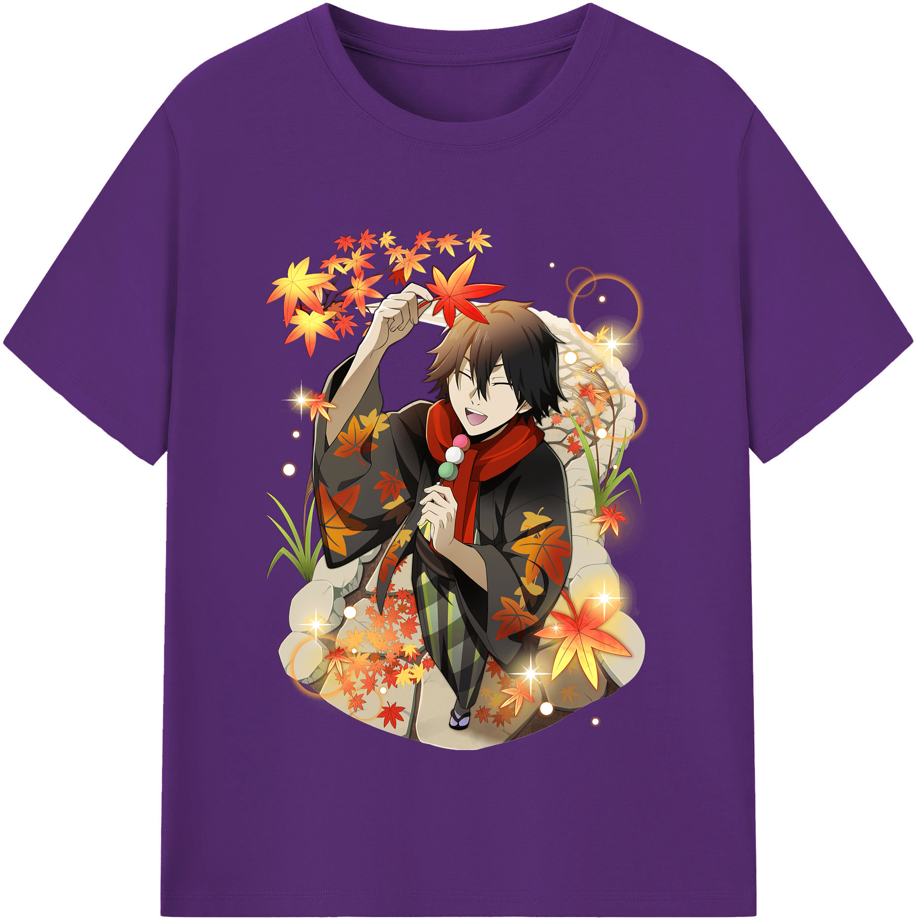 （画像用） 文豪ストレイドッグス Bungo Stray Dogs 綿100％半袖Tシャツ（フロントプリント）