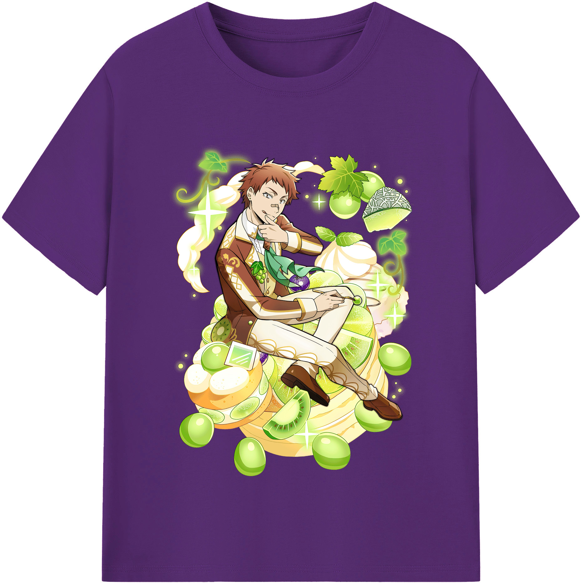 （画像用） 文豪ストレイドッグス Bungo Stray Dogs 綿100％半袖Tシャツ（フロントプリント）