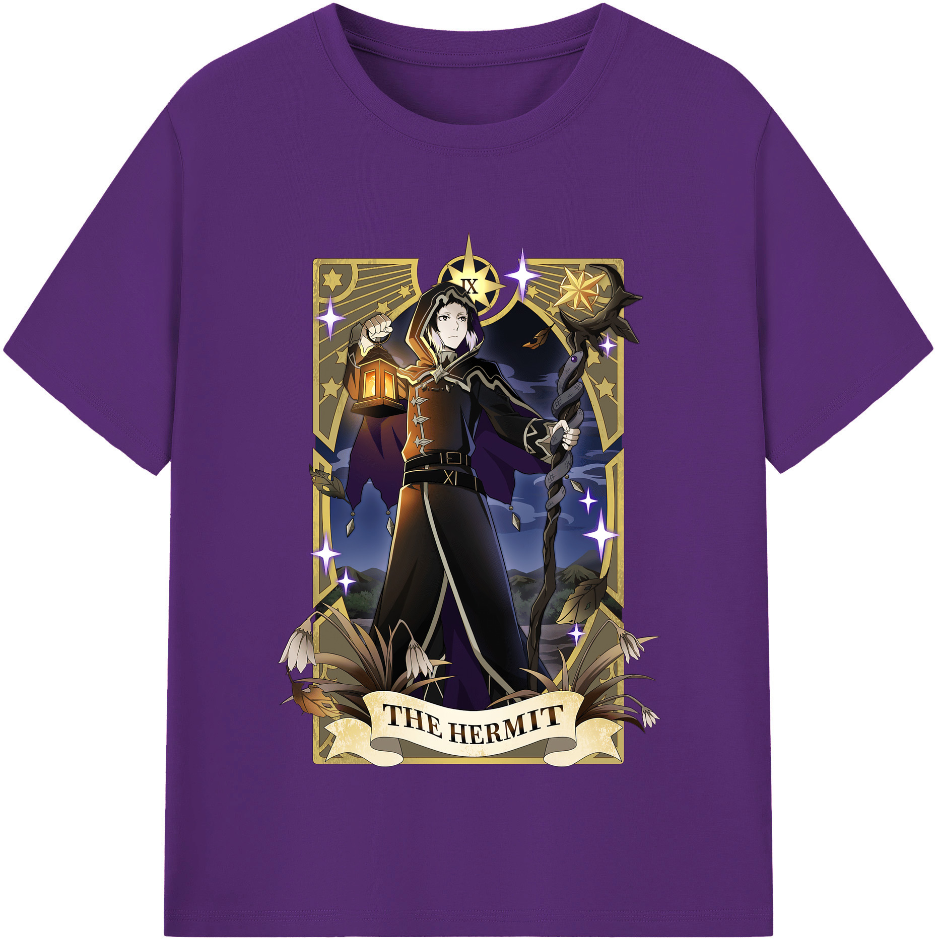 （画像用） 文豪ストレイドッグス Bungo Stray Dogs 綿100％半袖Tシャツ（フロントプリント）