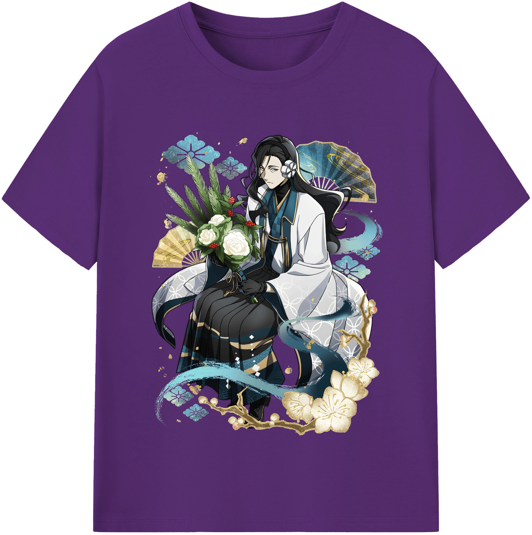 （画像用） 文豪ストレイドッグス Bungo Stray Dogs 綿100％半袖Tシャツ（フロントプリント）
