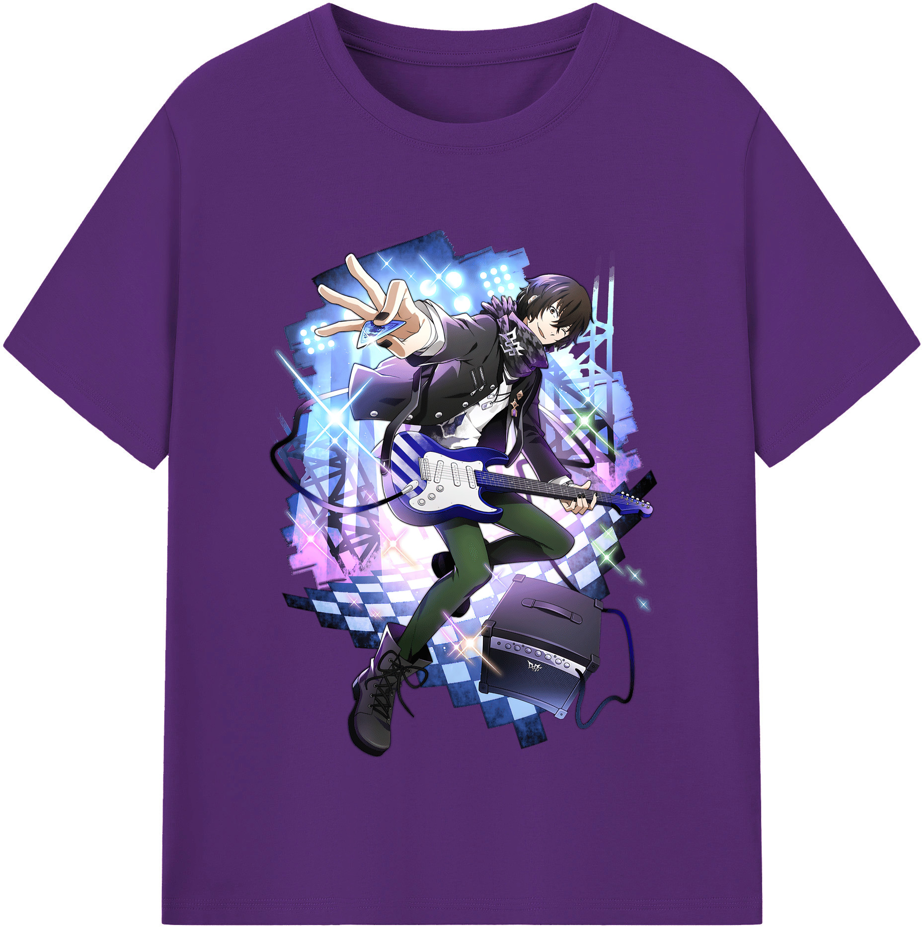 （画像用） 文豪ストレイドッグス Bungo Stray Dogs 綿100％半袖Tシャツ（フロントプリント）