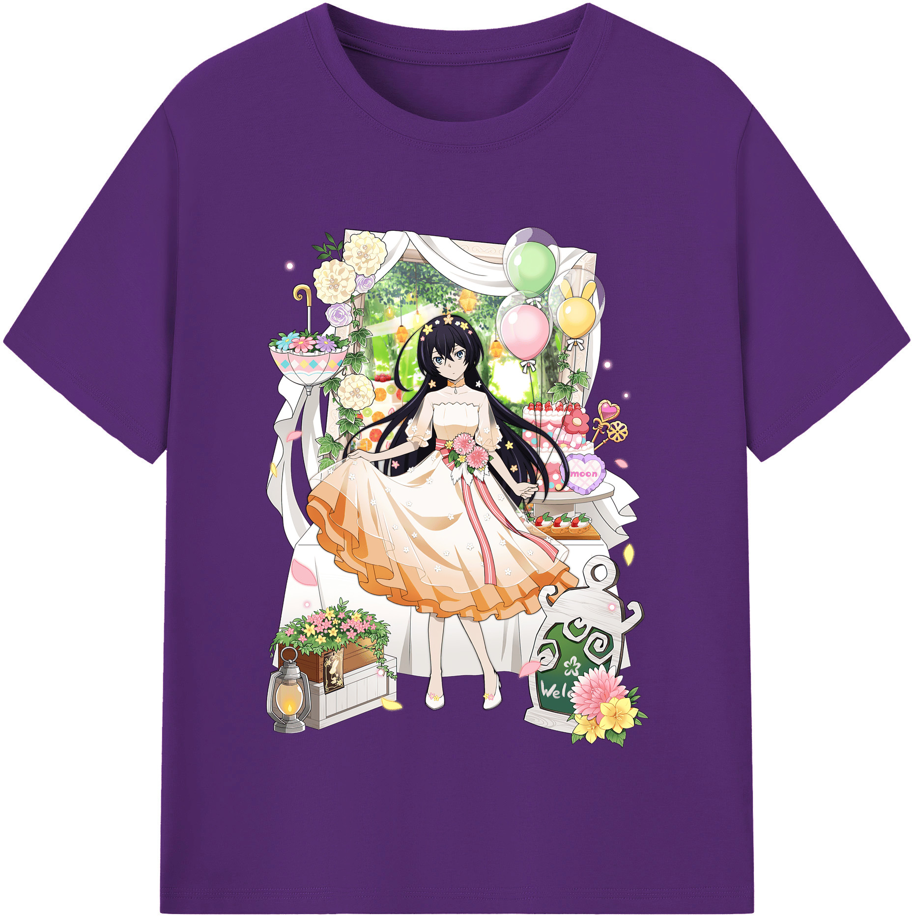 （画像用） 文豪ストレイドッグス Bungo Stray Dogs 綿100％半袖Tシャツ（フロントプリント）