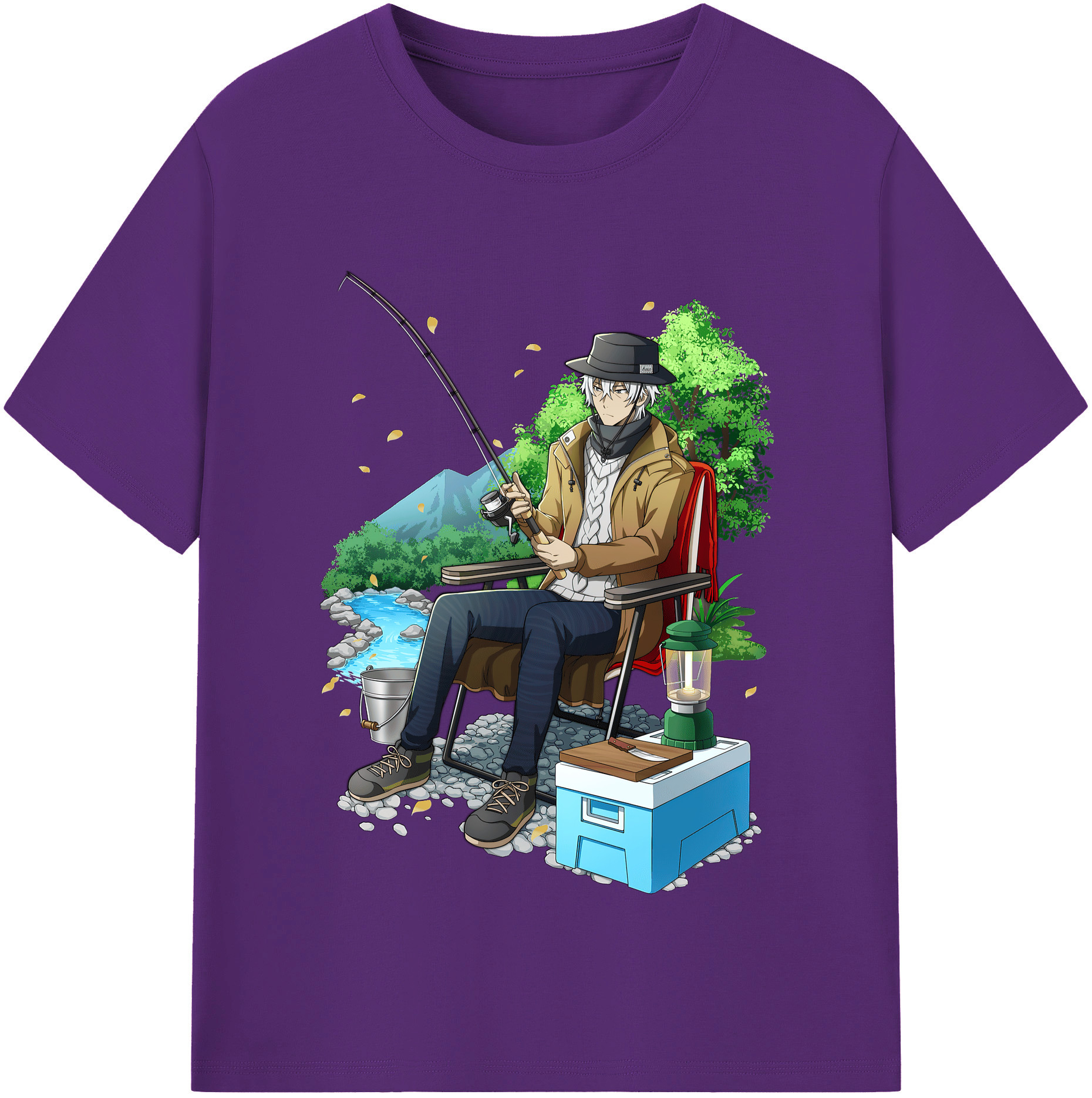（画像用） 文豪ストレイドッグス Bungo Stray Dogs 綿100％半袖Tシャツ（フロントプリント）