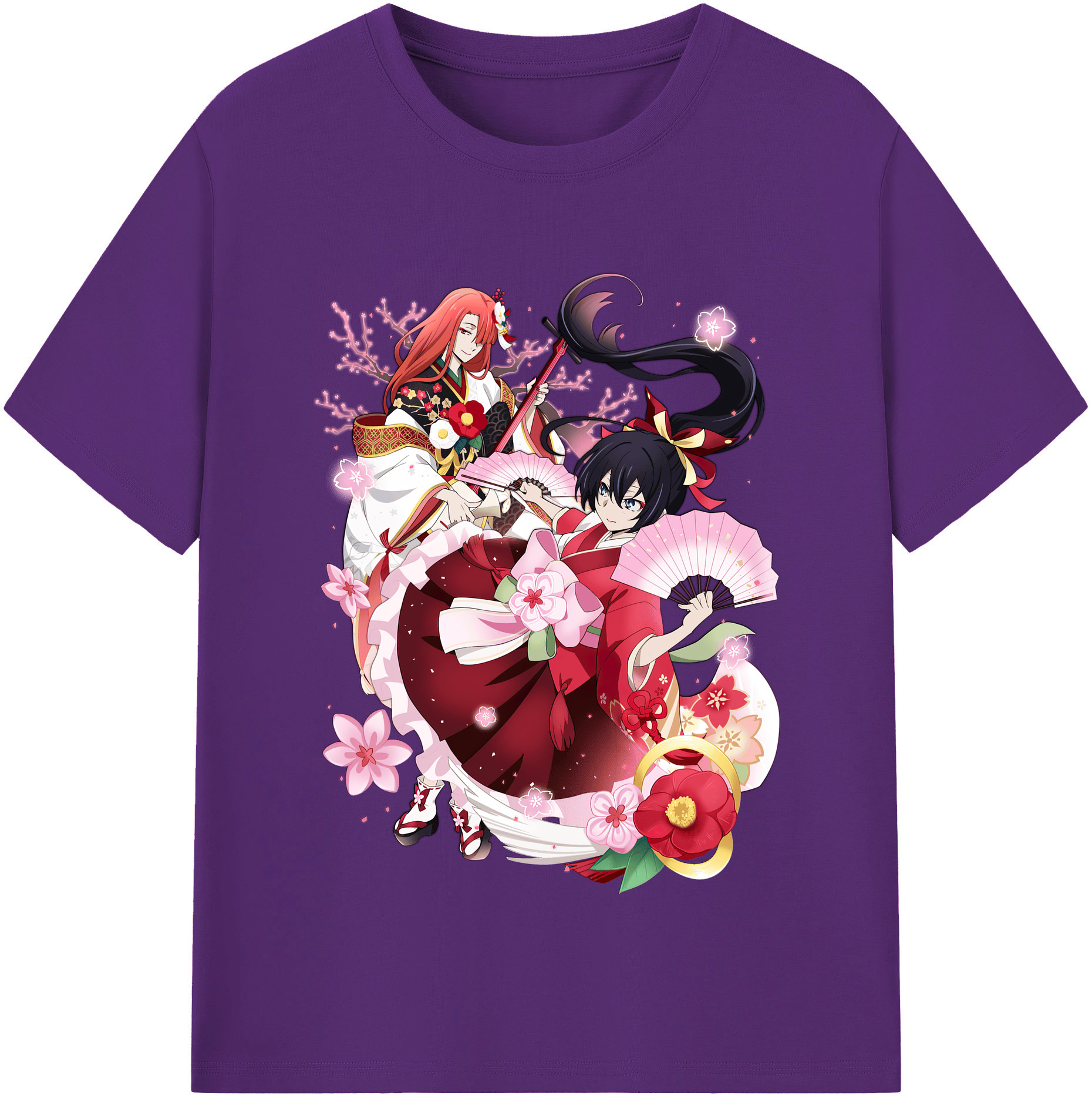 （画像用） 文豪ストレイドッグス Bungo Stray Dogs 綿100％半袖Tシャツ（フロントプリント）