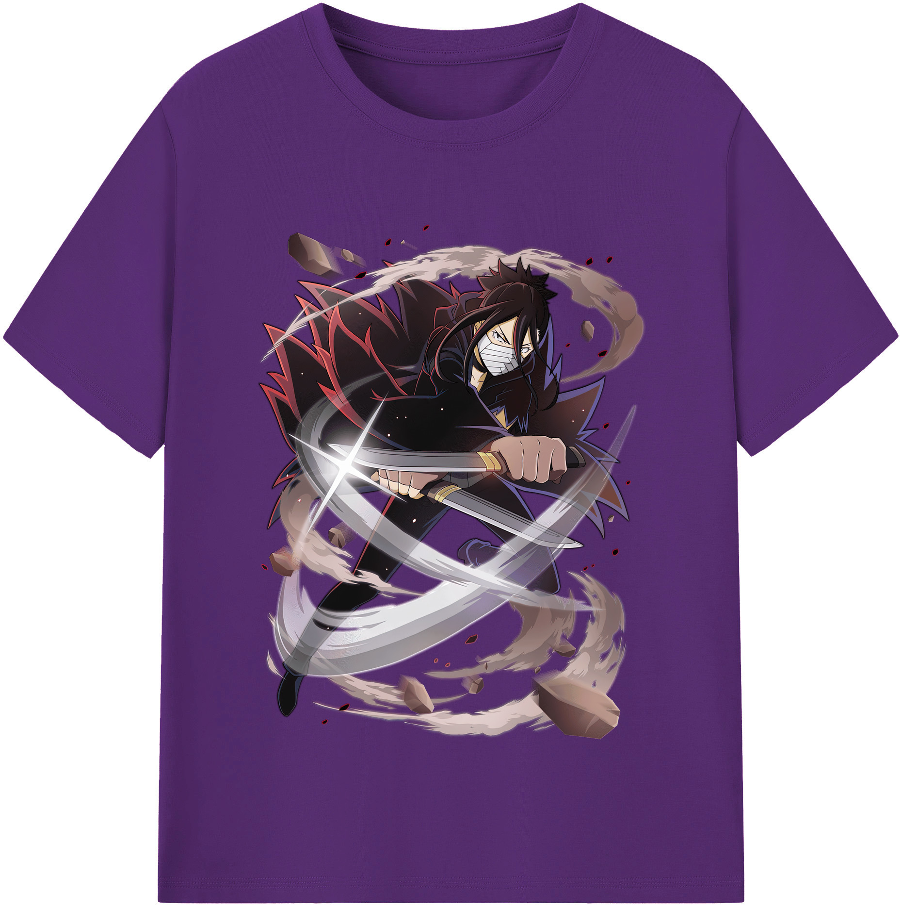 （画像用） 文豪ストレイドッグス Bungo Stray Dogs 綿100％半袖Tシャツ（フロントプリント）