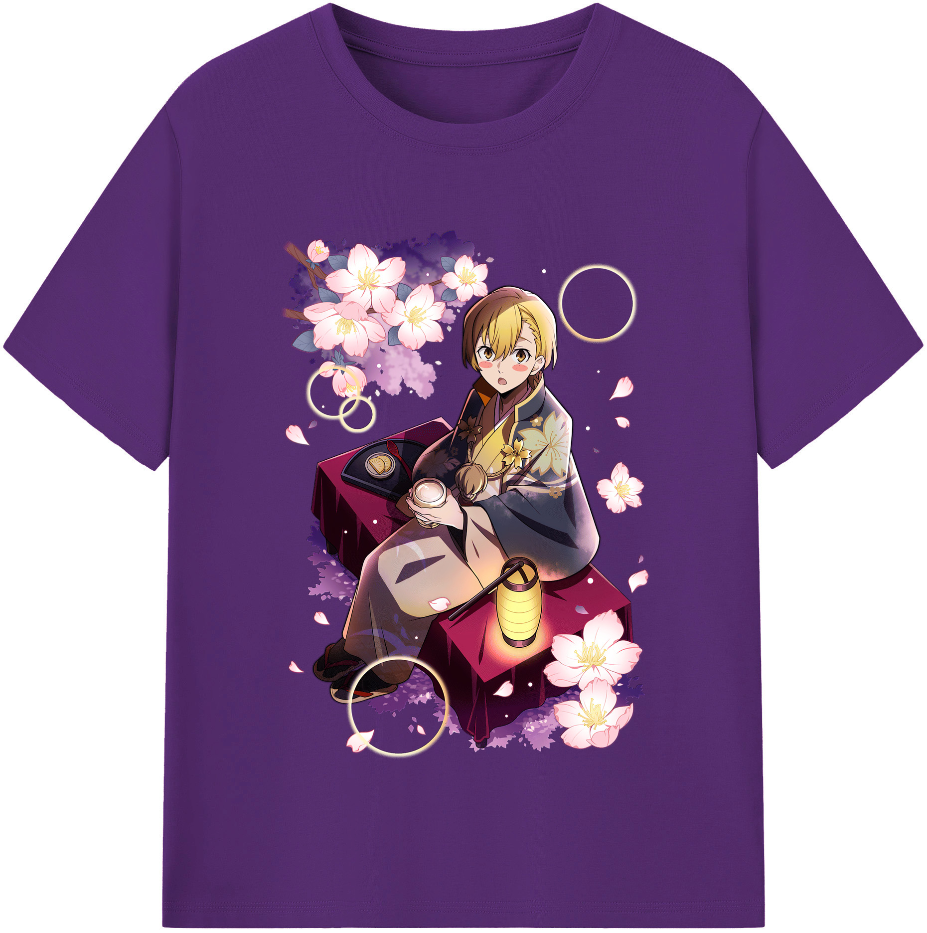 （画像用） 文豪ストレイドッグス Bungo Stray Dogs 綿100％半袖Tシャツ（フロントプリント）