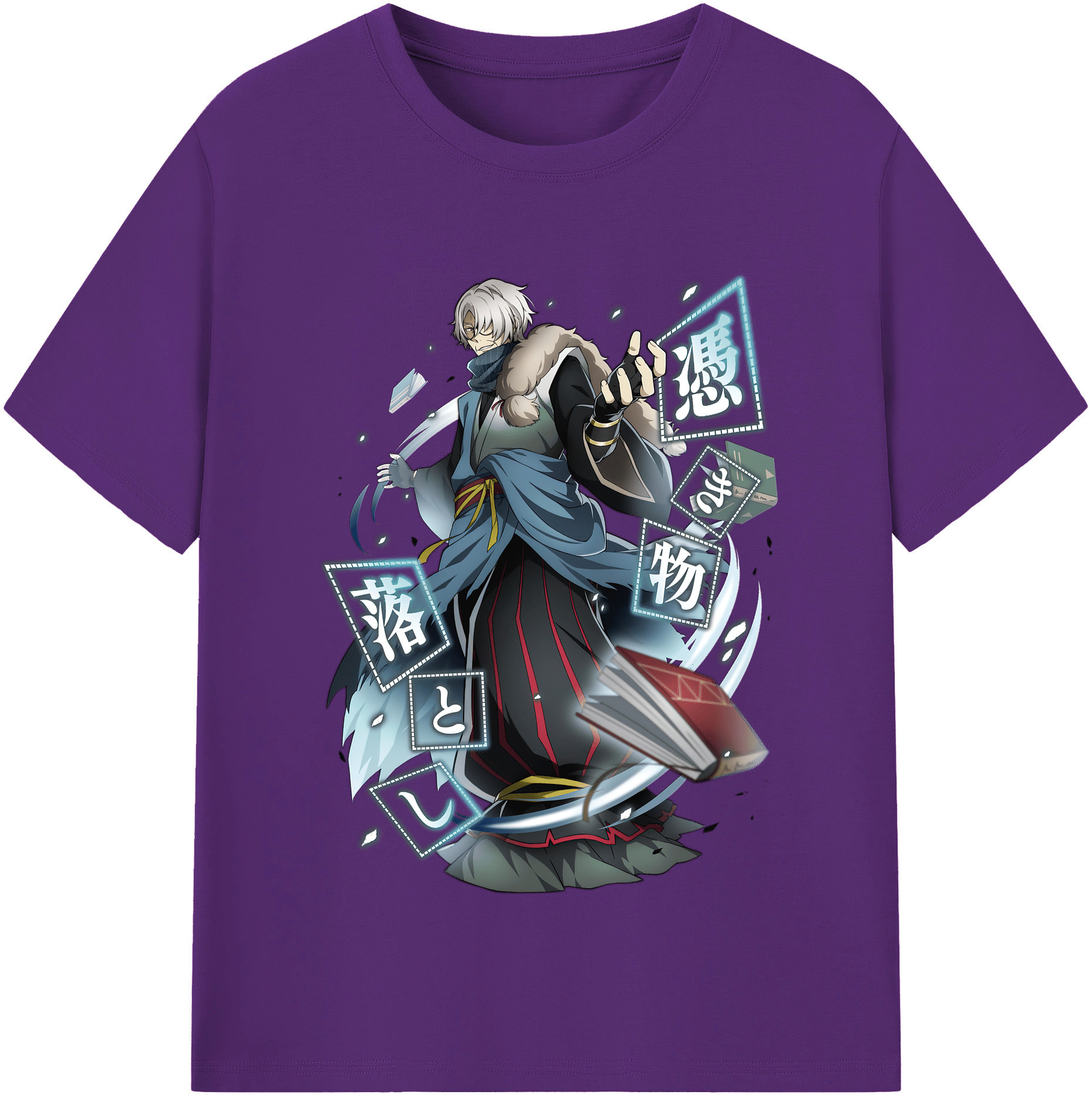 （画像用） 文豪ストレイドッグス Bungo Stray Dogs 綿100％半袖Tシャツ（フロントプリント）