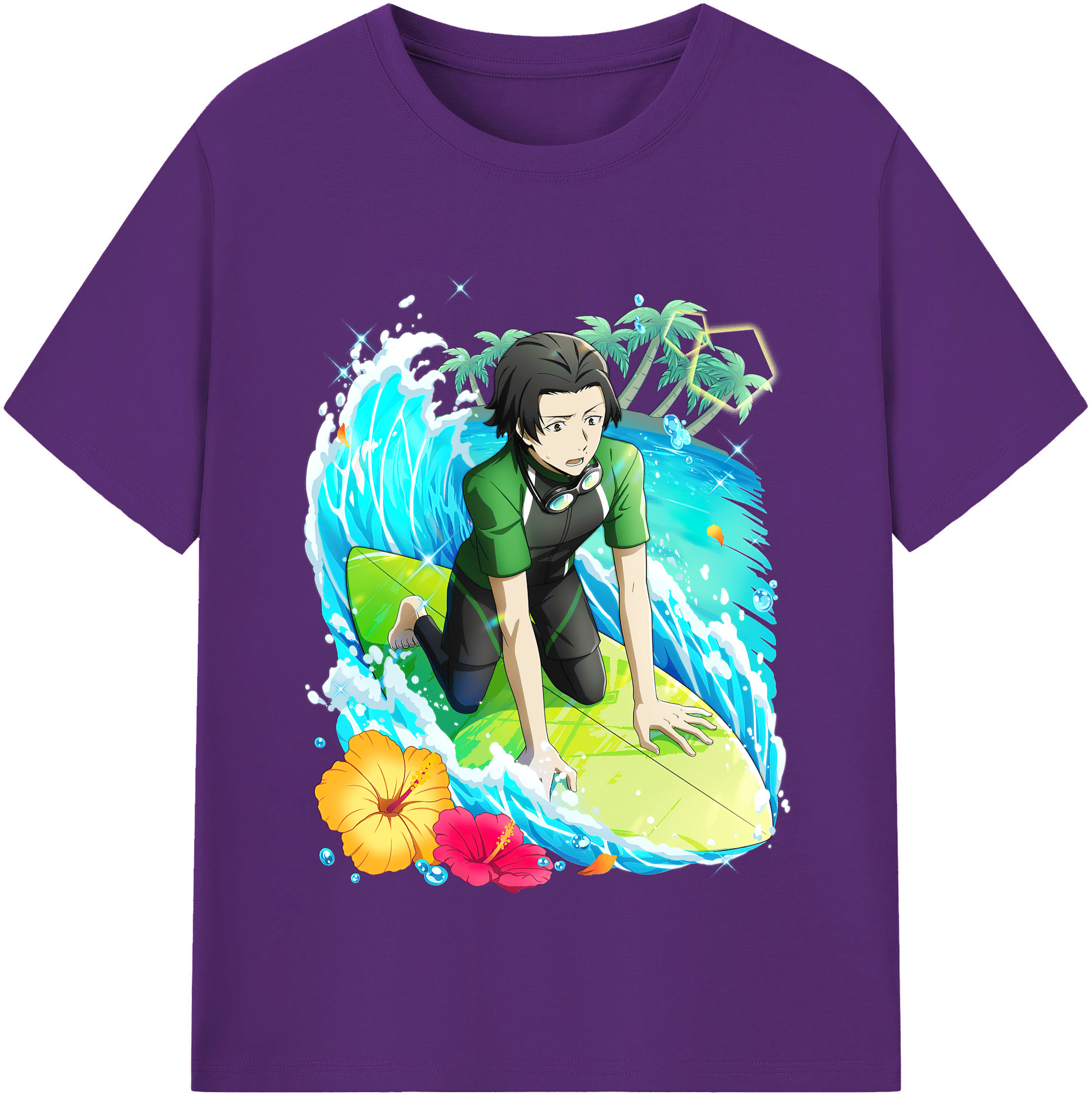 （画像用） 文豪ストレイドッグス Bungo Stray Dogs 綿100％半袖Tシャツ（フロントプリント）