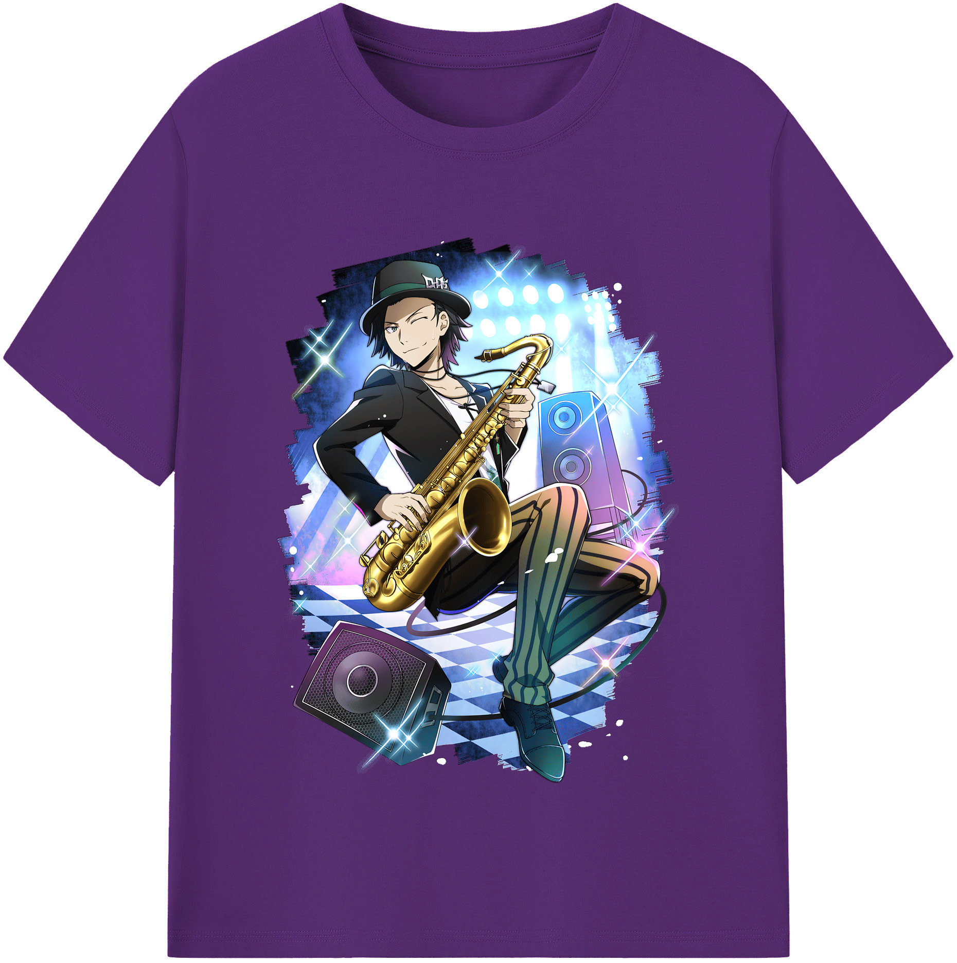 （画像用） 文豪ストレイドッグス Bungo Stray Dogs 綿100％半袖Tシャツ（フロントプリント）