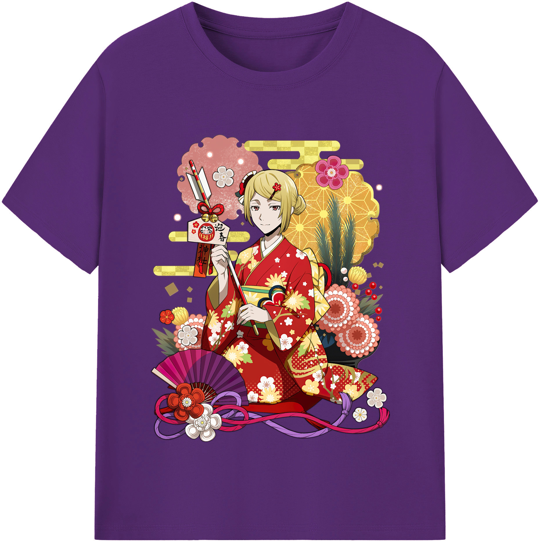 （画像用） 文豪ストレイドッグス Bungo Stray Dogs 綿100％半袖Tシャツ（フロントプリント）