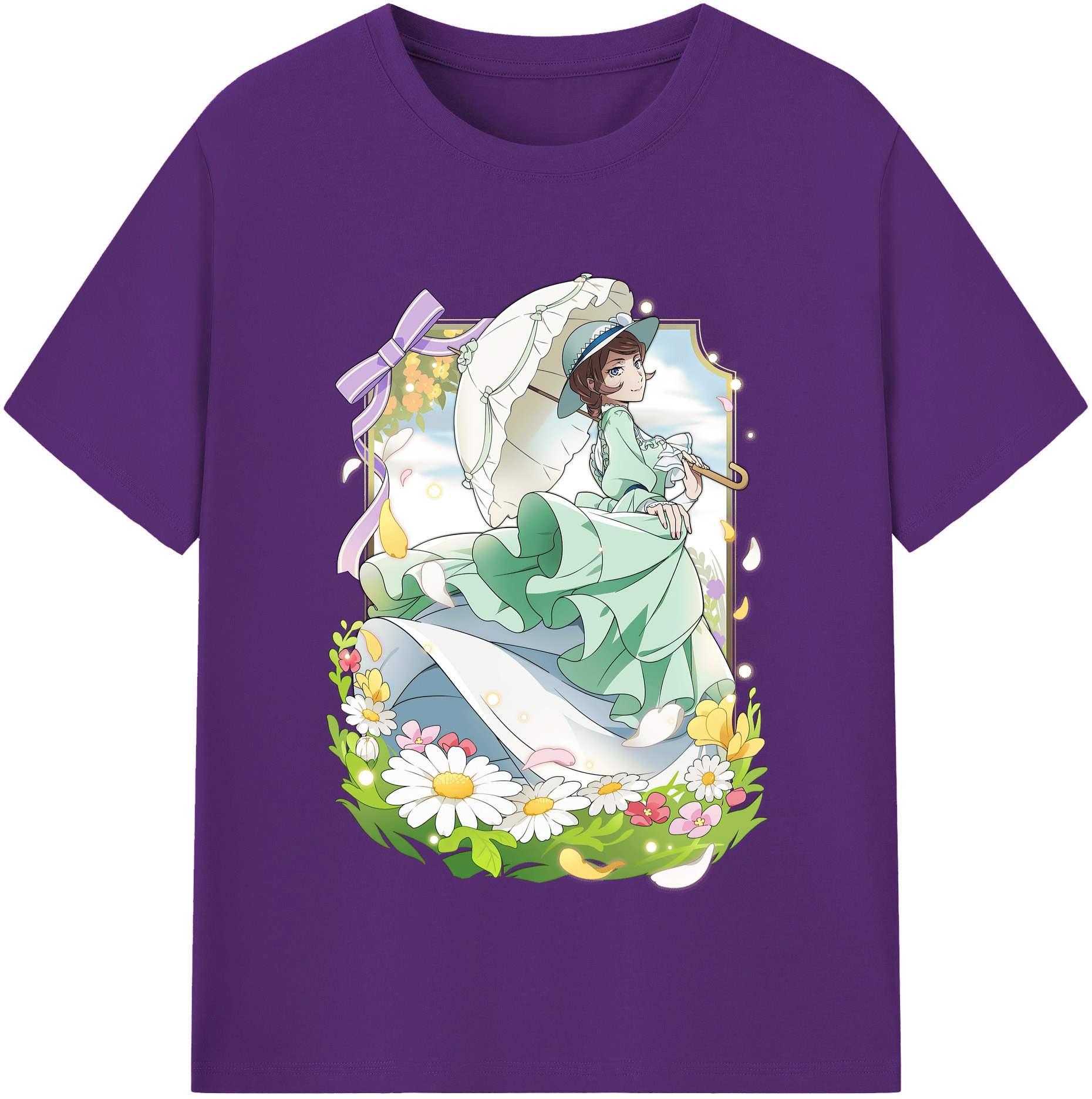 （画像用） 文豪ストレイドッグス Bungo Stray Dogs 綿100％半袖Tシャツ（フロントプリント）