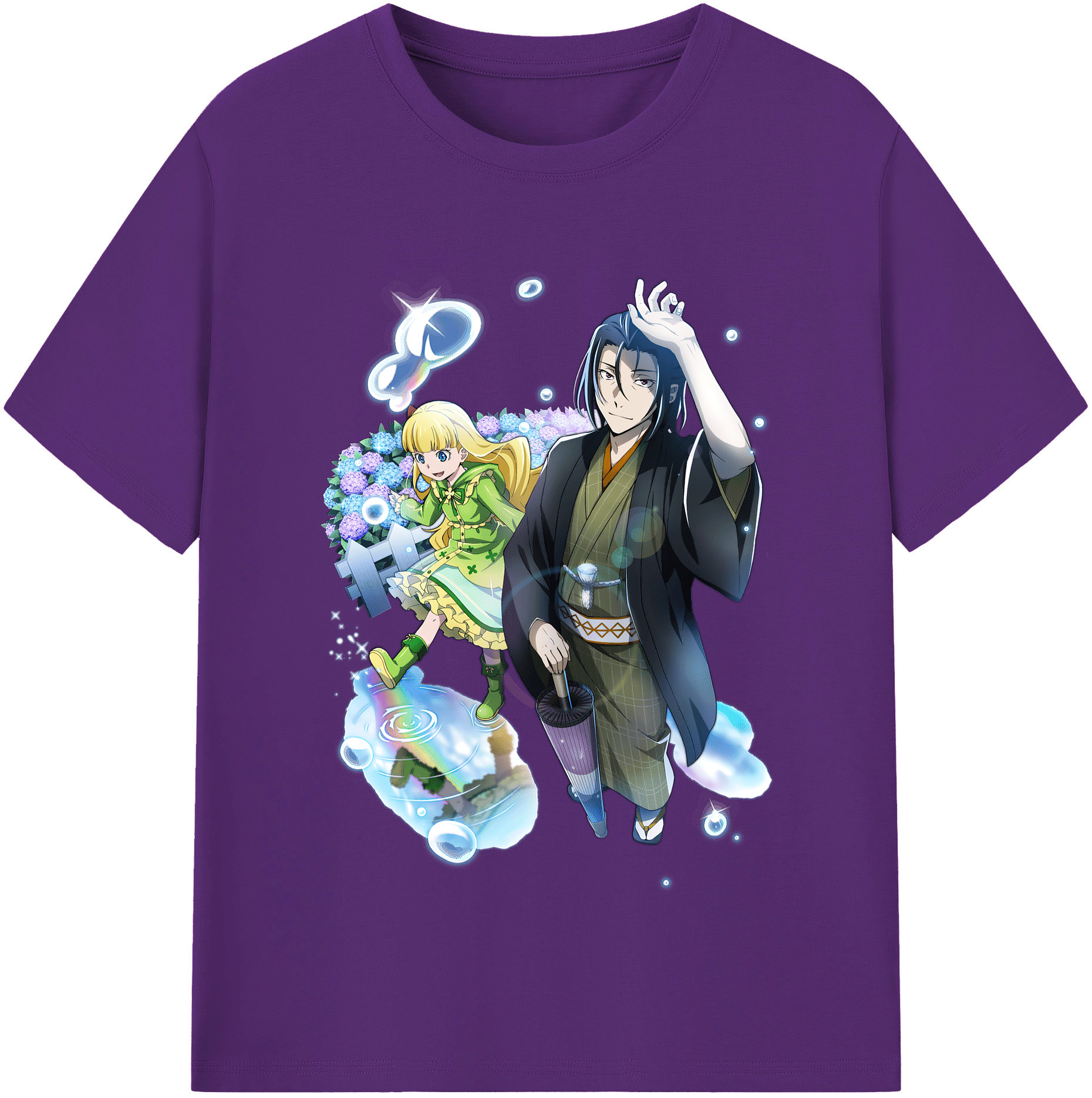 （画像用） 文豪ストレイドッグス Bungo Stray Dogs 綿100％半袖Tシャツ（フロントプリント）