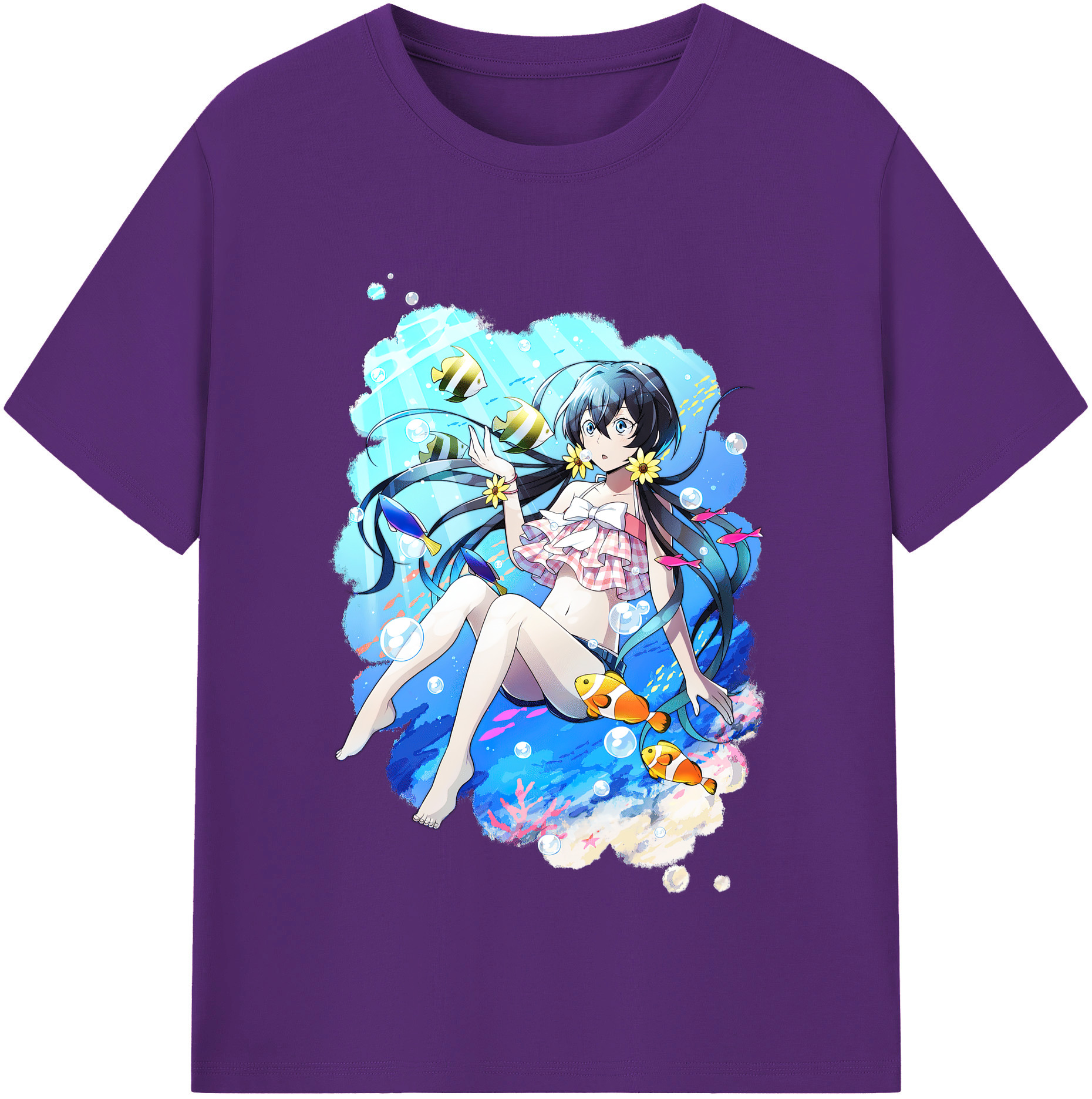（画像用） 文豪ストレイドッグス Bungo Stray Dogs 綿100％半袖Tシャツ（フロントプリント）