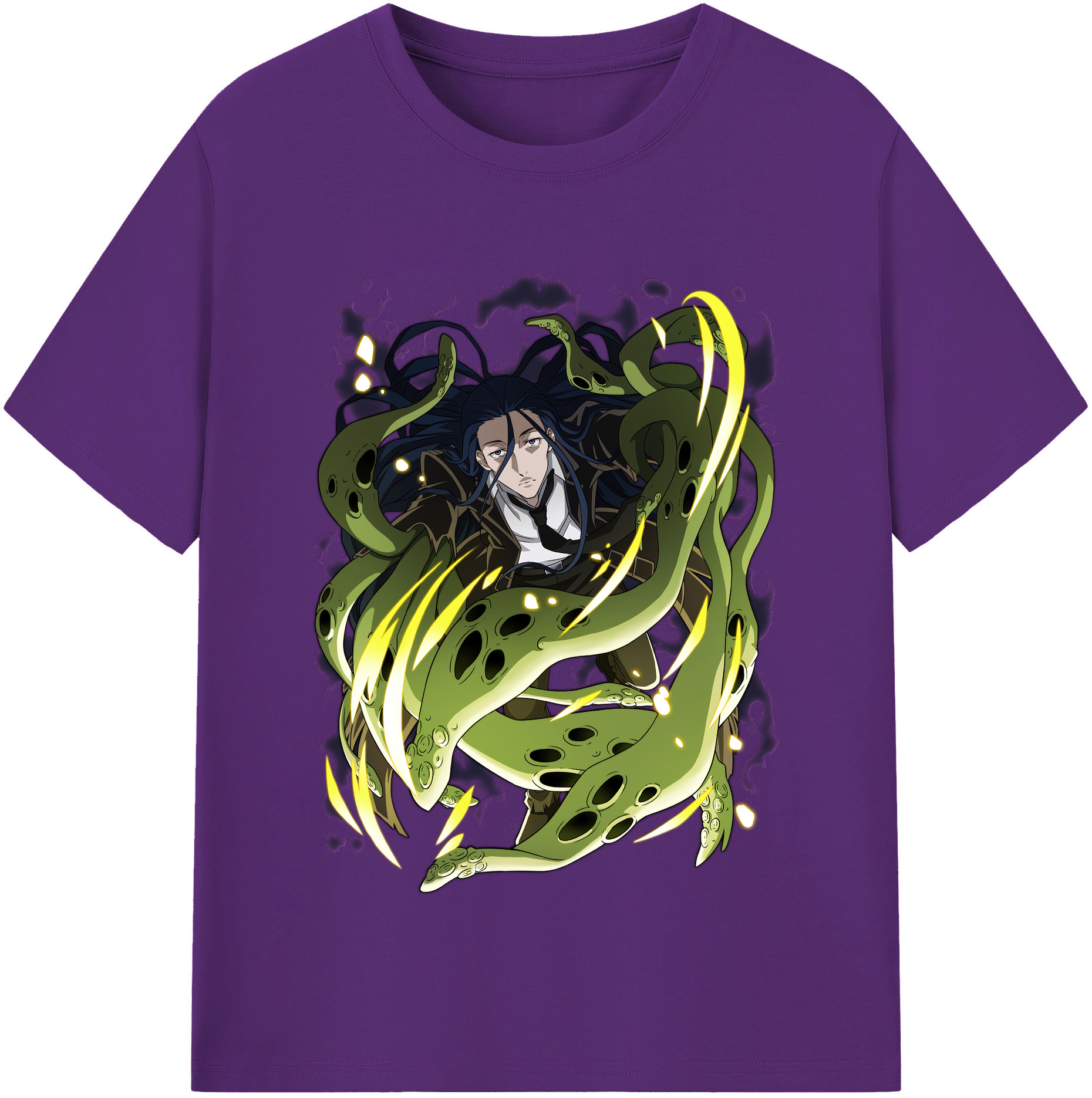 （画像用） 文豪ストレイドッグス Bungo Stray Dogs 綿100％半袖Tシャツ（フロントプリント）